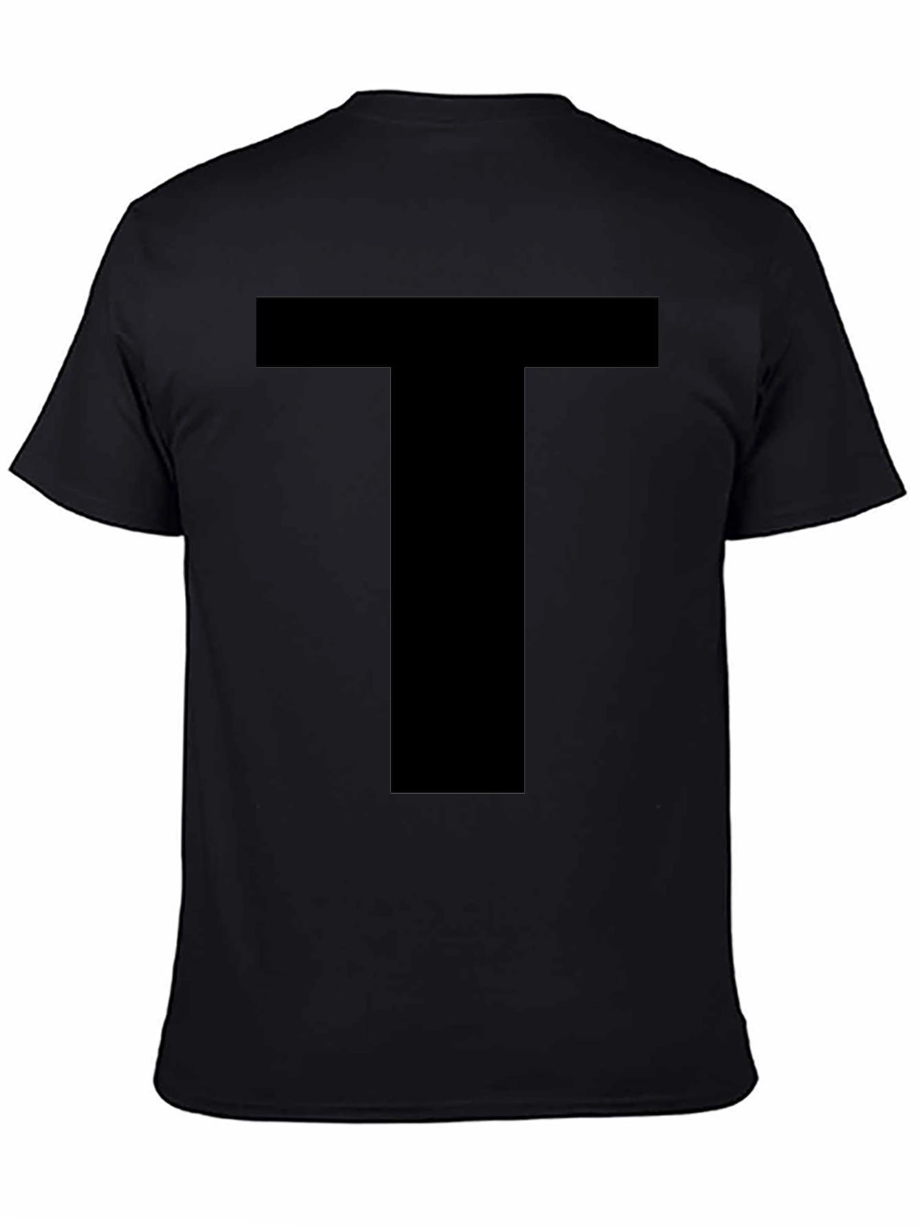 Bold T Graphic Black T-Shirt