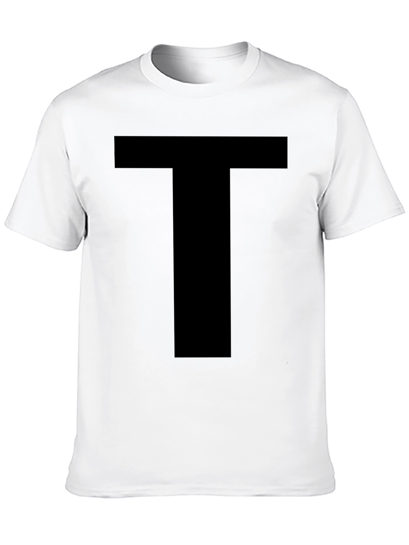 Bold T Graphic Black T-Shirt