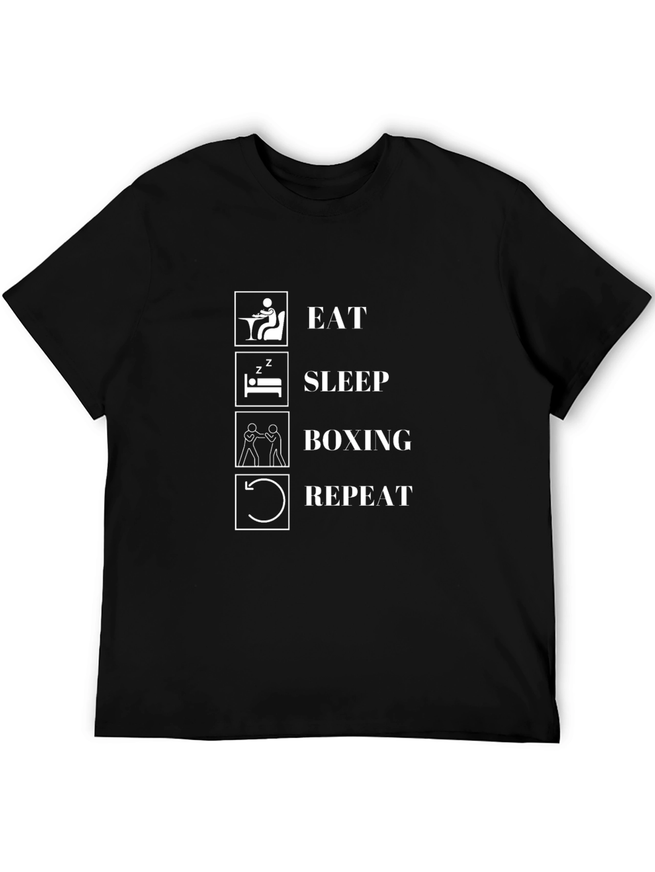 Eat Sleep Boxing Repeat T-Shirt