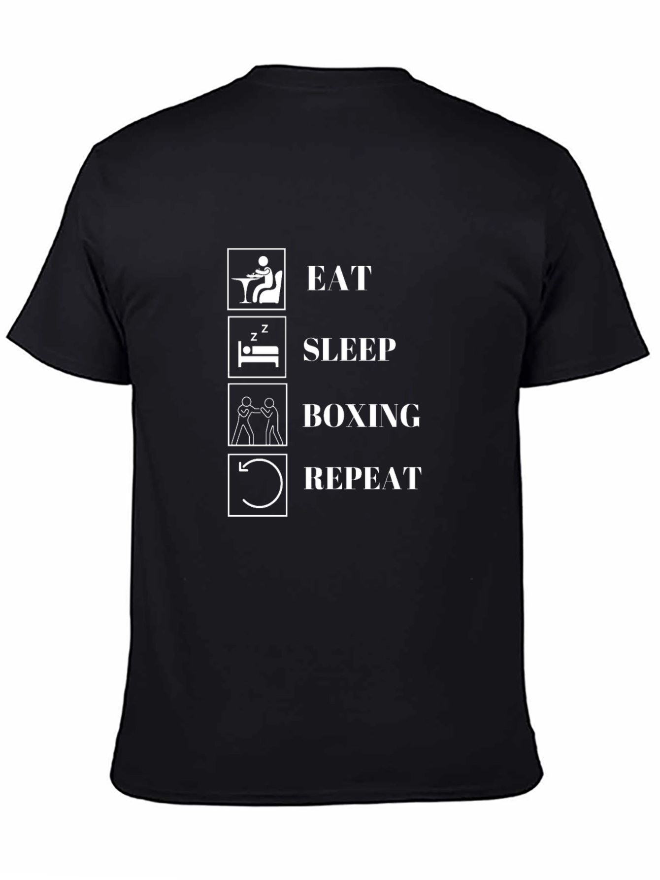 Eat Sleep Boxing Repeat T-Shirt