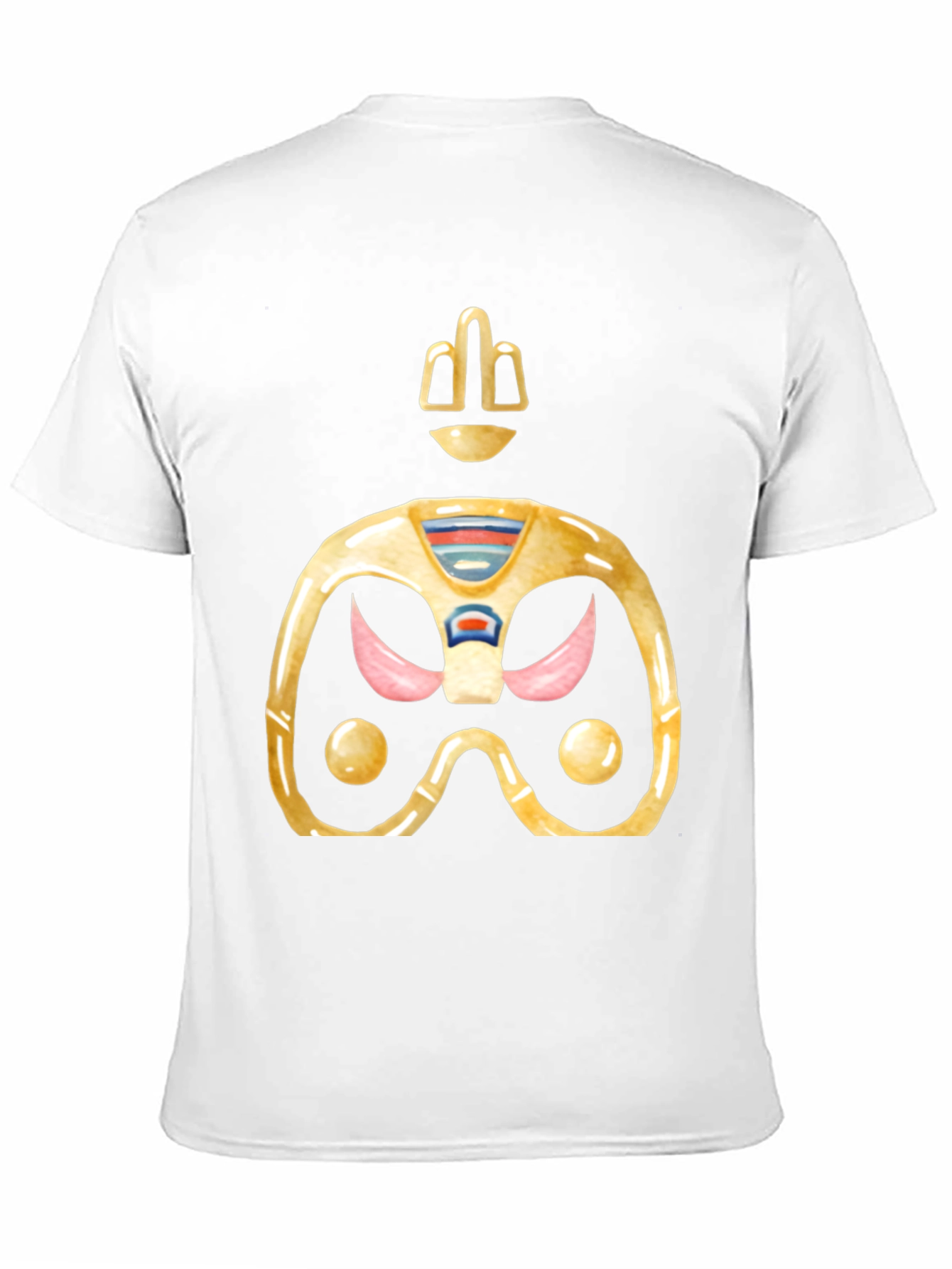 Retro Gaming T-Shirt - Gold Space Controller