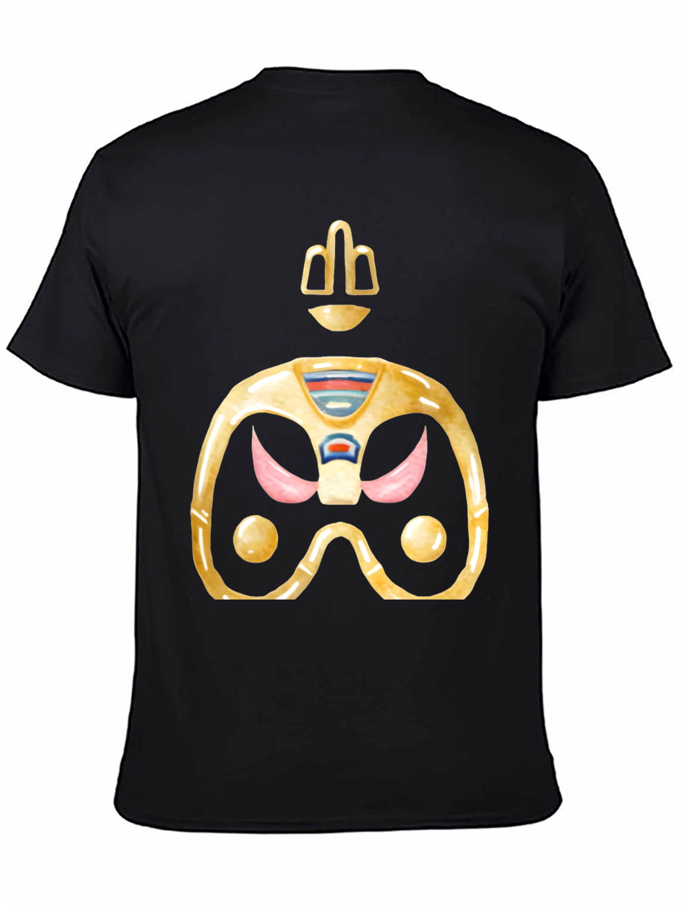 Retro Gaming T-Shirt - Gold Space Controller