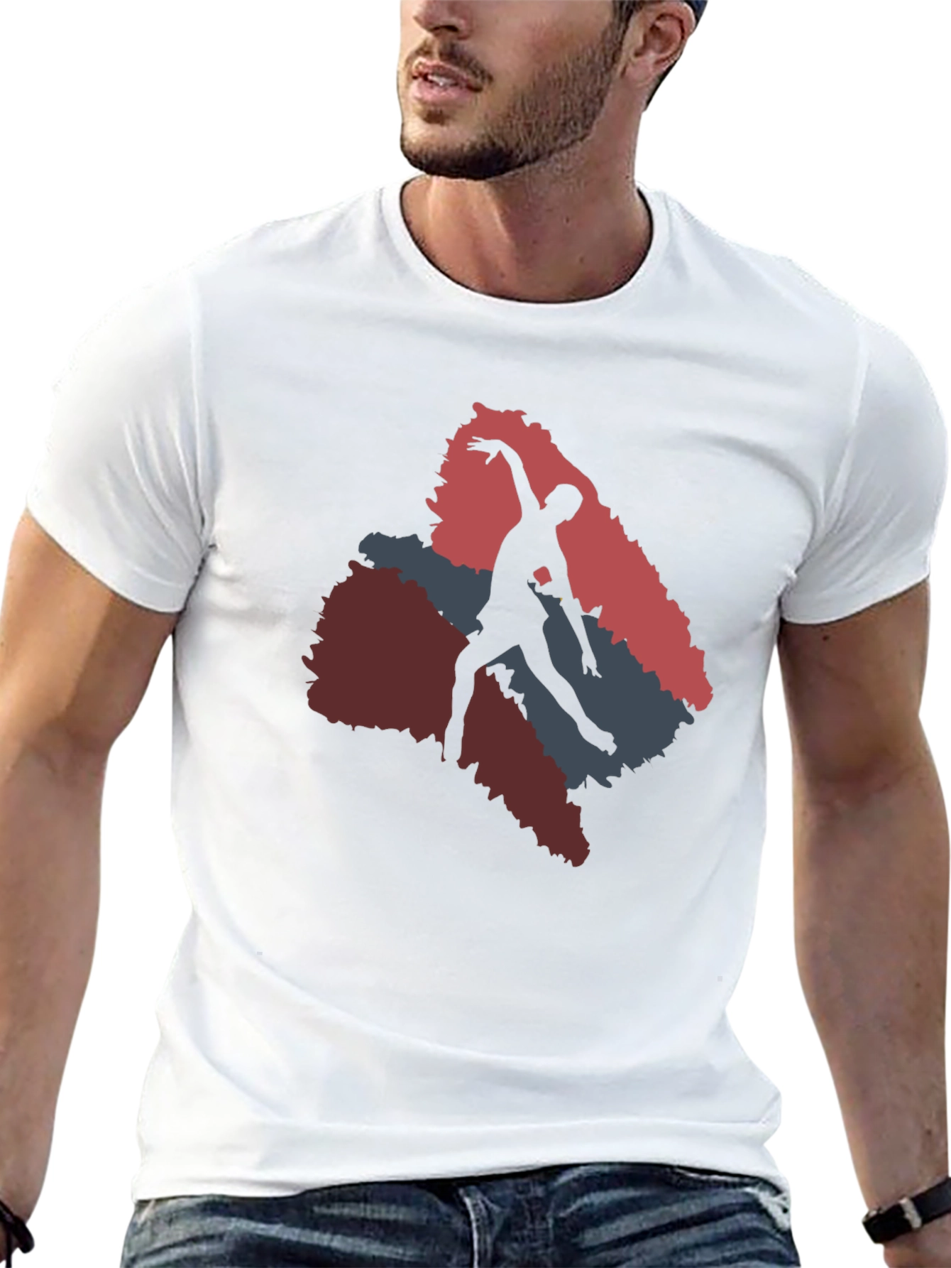 Silhouette Dancer Graphic Tee - Artistic Fashion