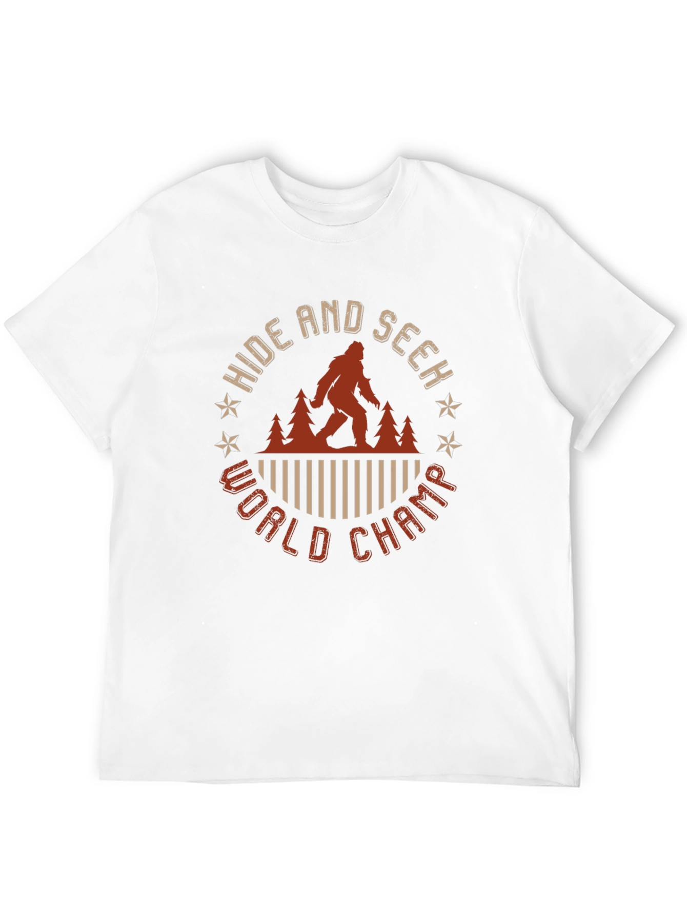 Hide and Seek World Champ Bigfoot Graphic Tee