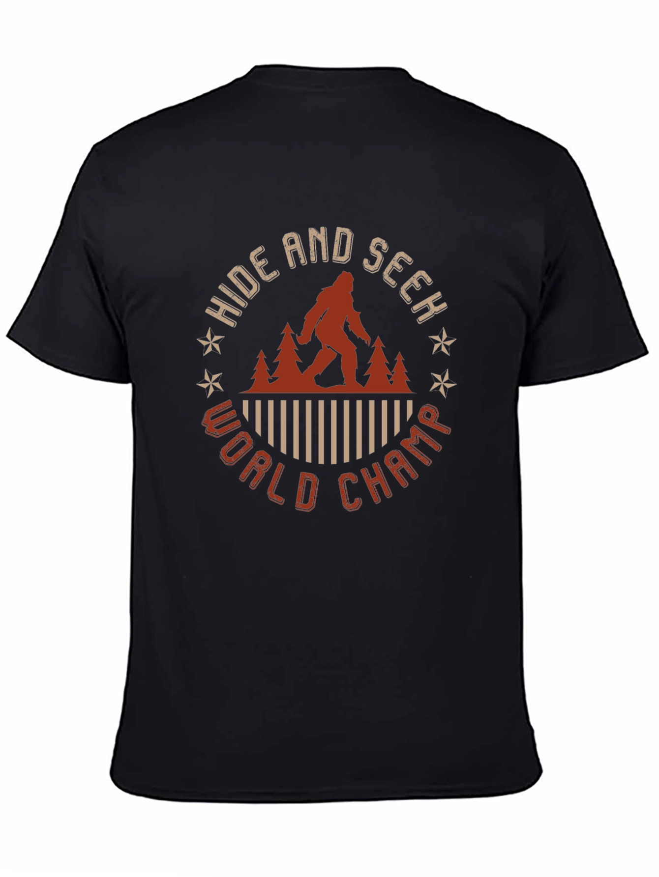 Hide and Seek World Champ Bigfoot Graphic Tee