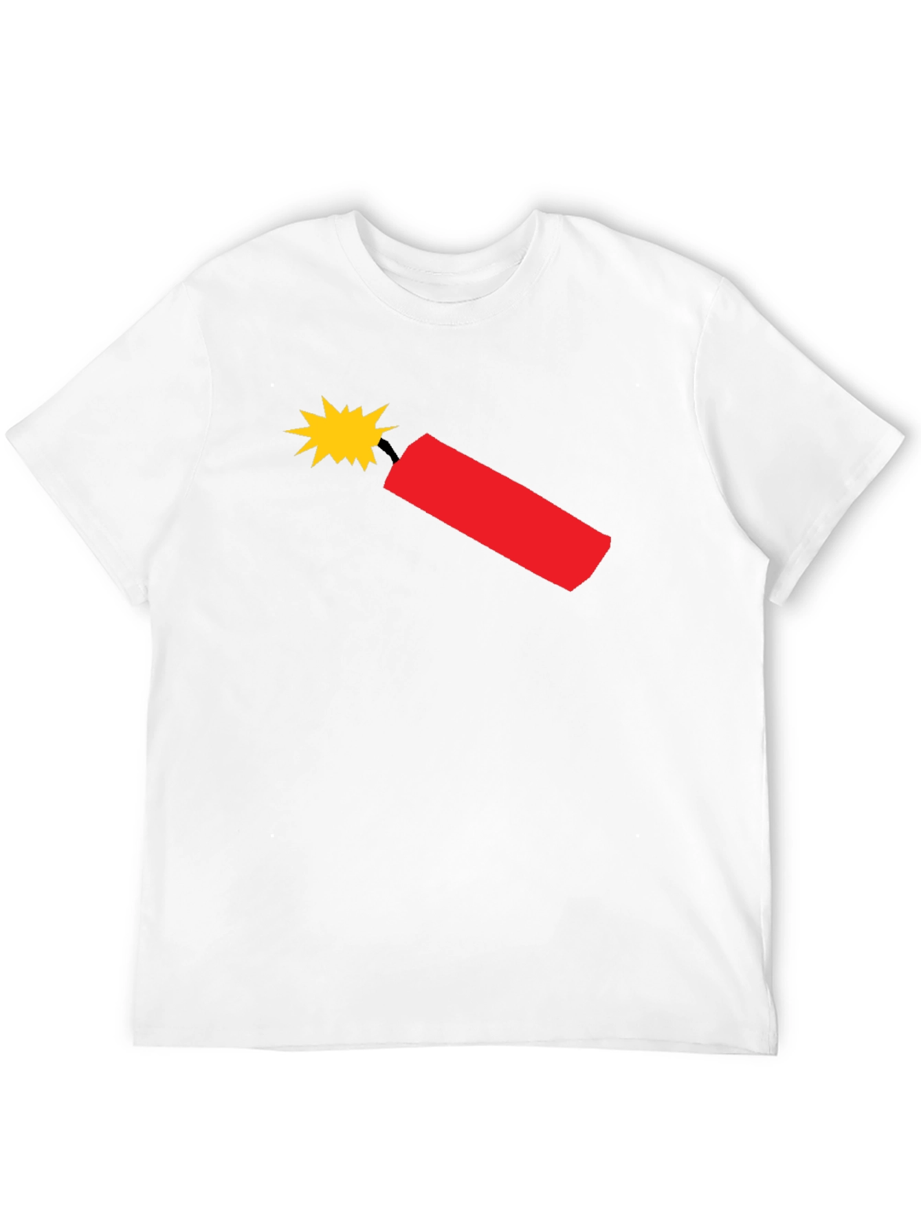 Dynamite Graphic T-Shirt - Black Cotton Tee