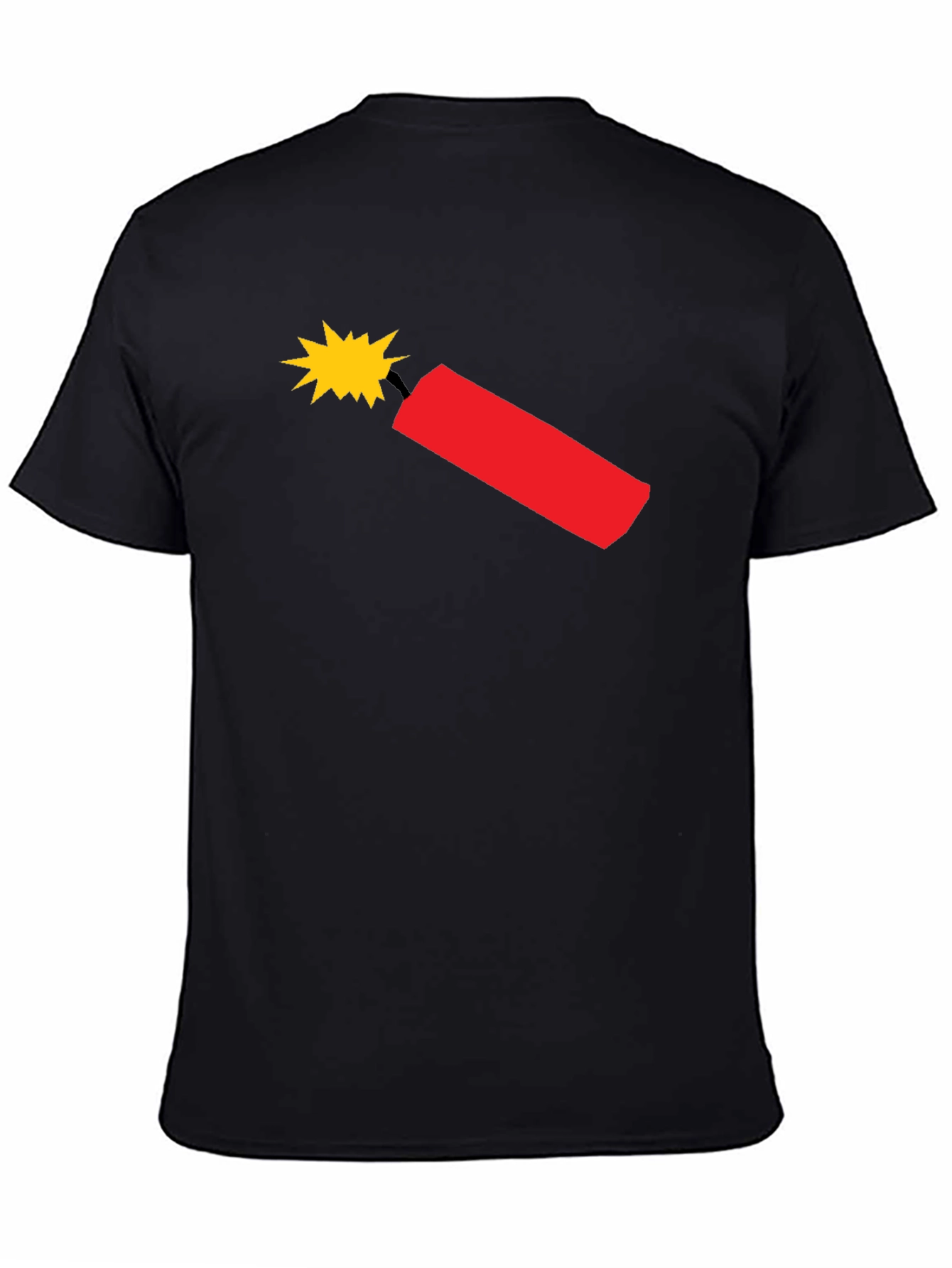Dynamite Graphic T-Shirt - Black Cotton Tee