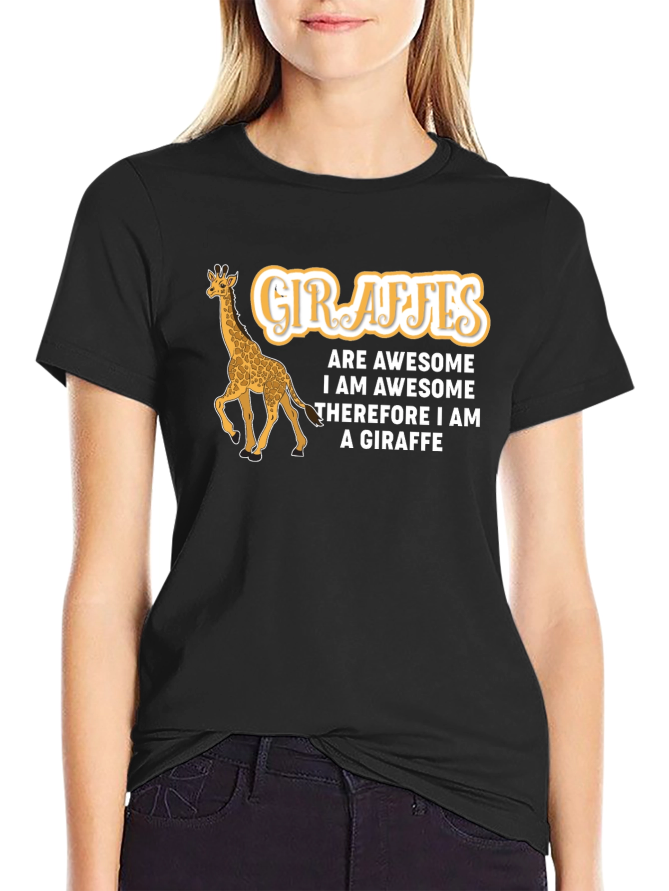 Giraffe Lovers T-Shirt: Awesome Giraffe Design