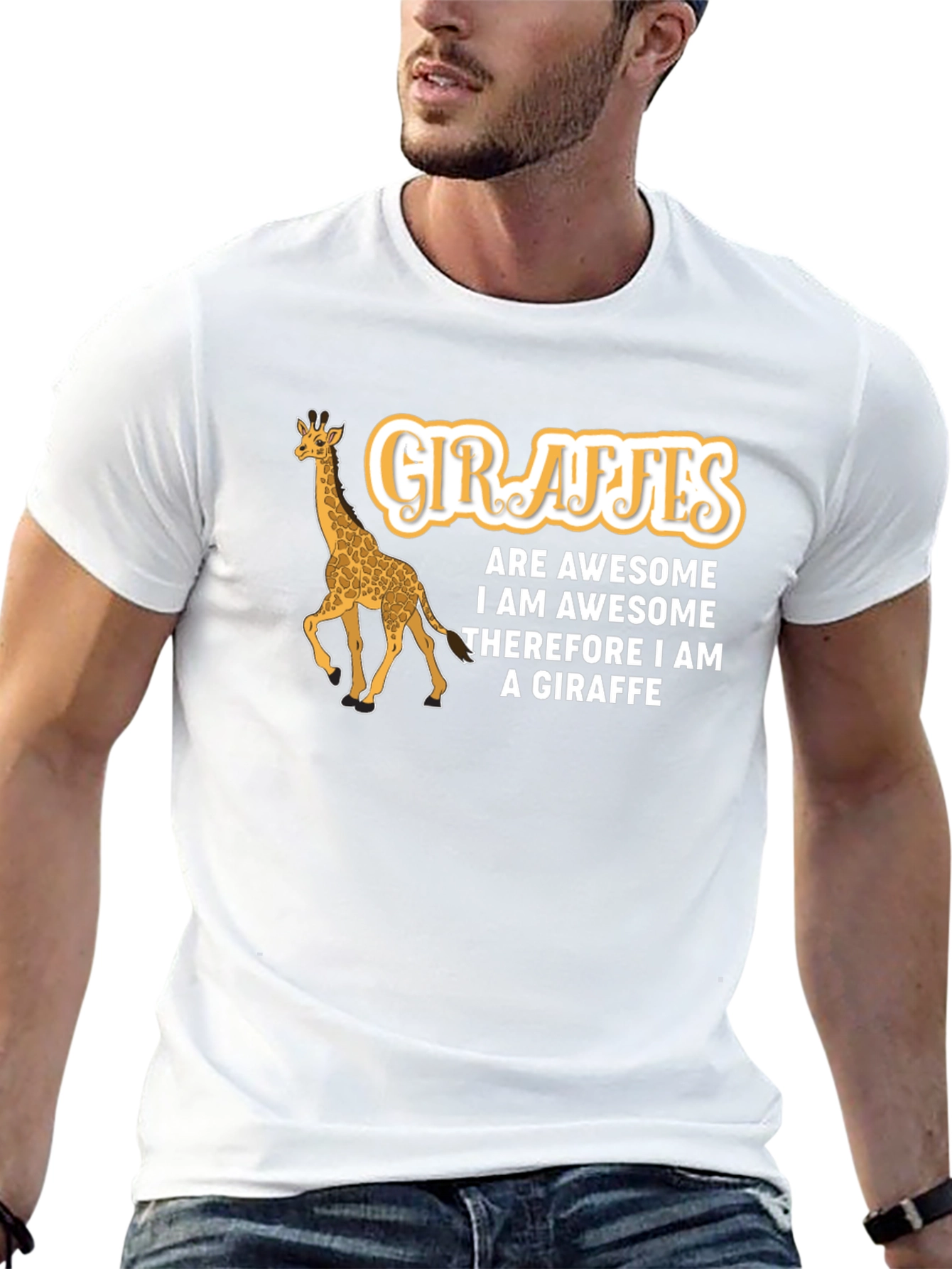 Giraffe Lovers T-Shirt: Awesome Giraffe Design
