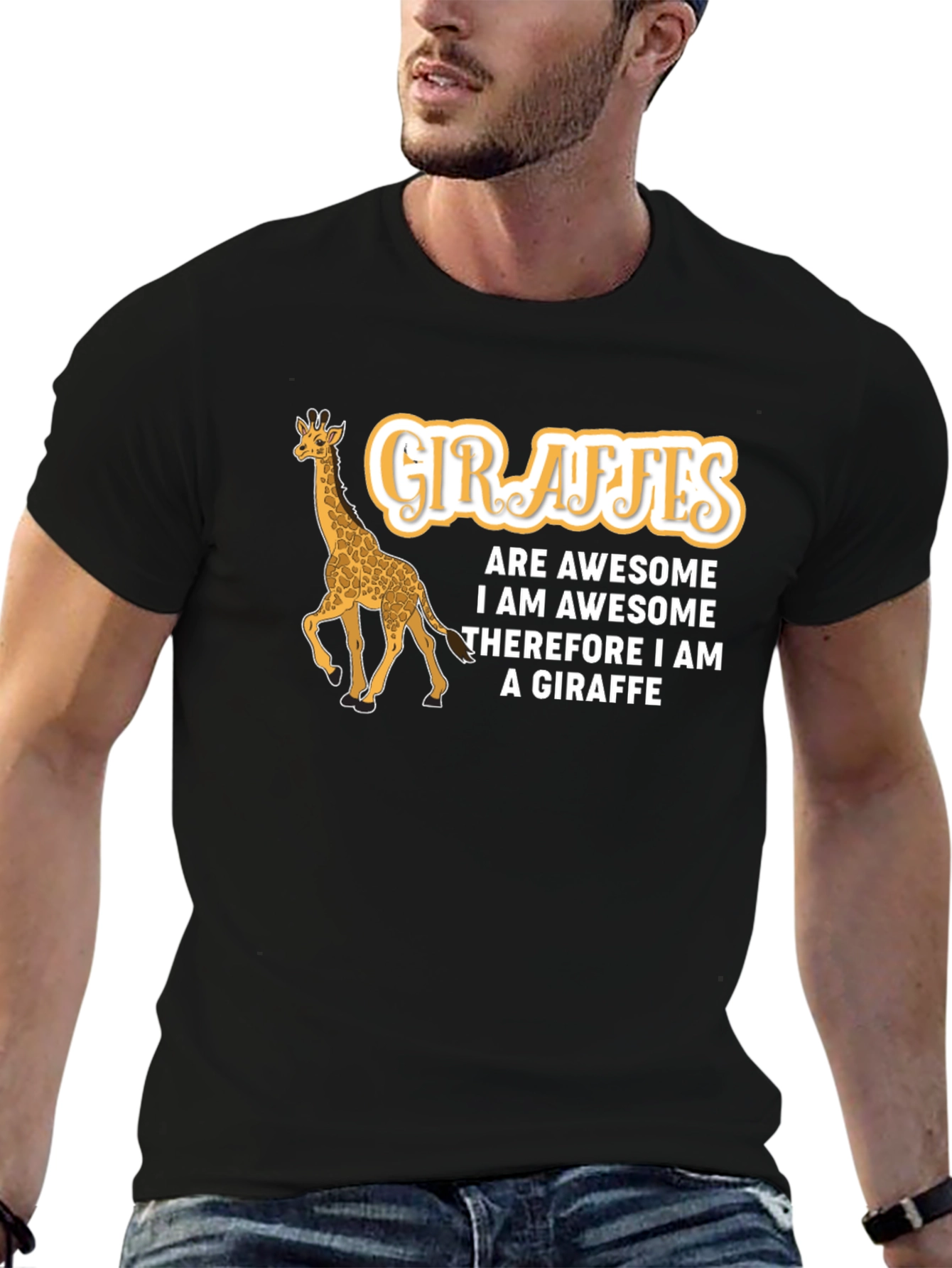 Giraffe Lovers T-Shirt: Awesome Giraffe Design