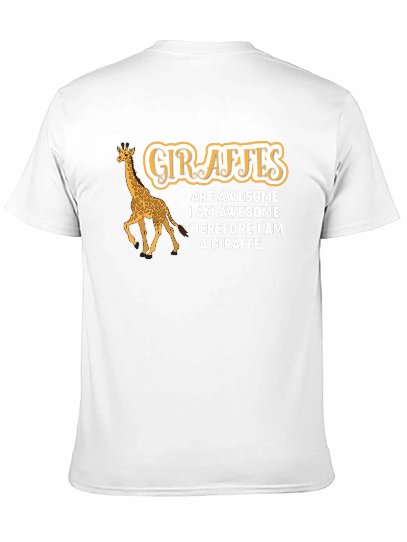 Giraffe Lovers T-Shirt: Awesome Giraffe Design