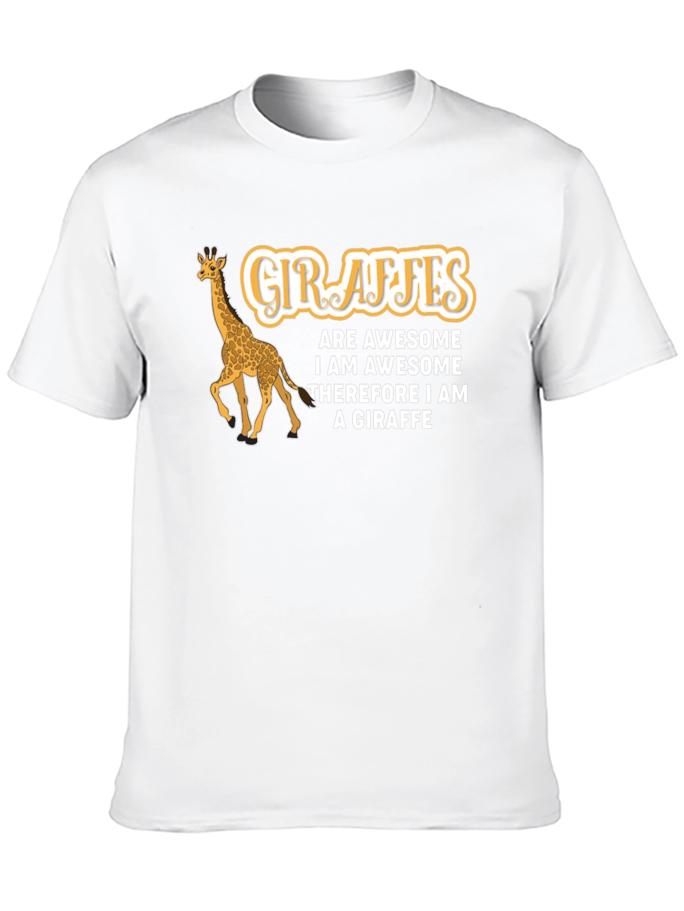 Giraffe Lovers T-Shirt: Awesome Giraffe Design