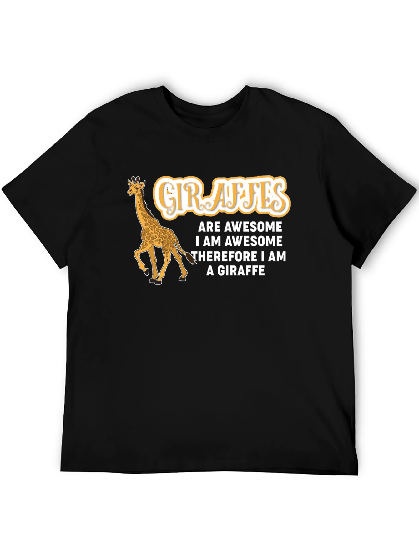 Giraffe Lovers T-Shirt: Awesome Giraffe Design