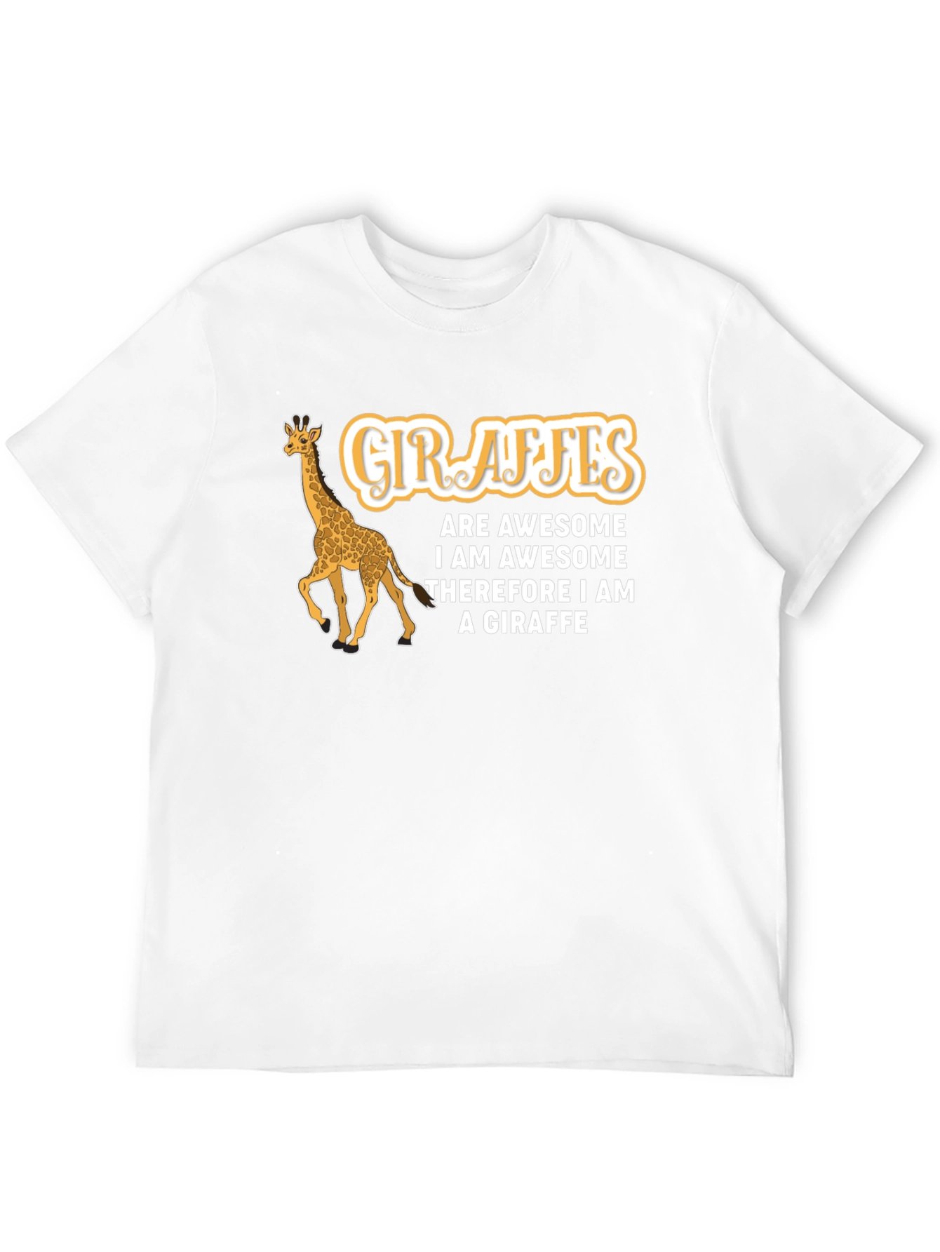 Giraffe Lovers T-Shirt: Awesome Giraffe Design