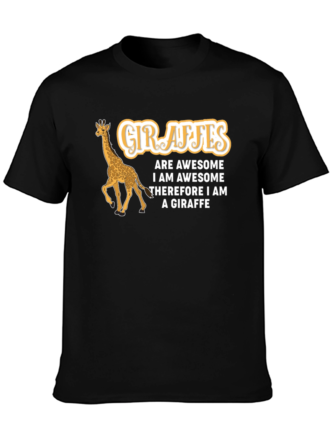 Giraffe Lovers T-Shirt: Awesome Giraffe Design