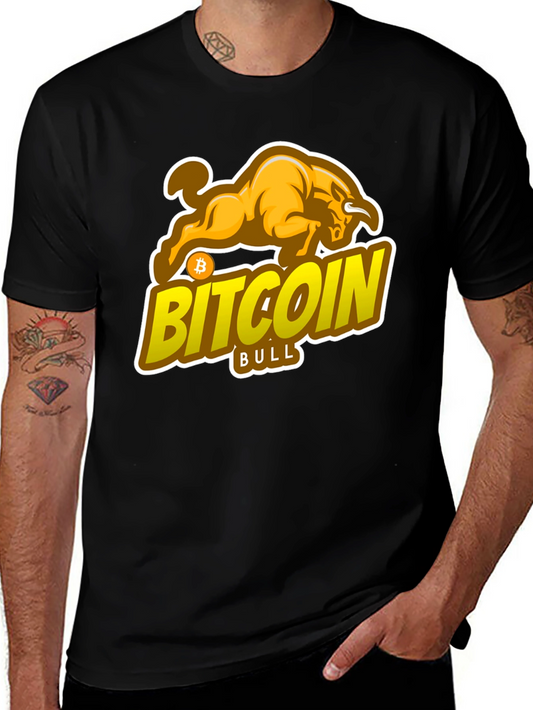 Bitcoin Bull T-Shirt - Crypto Investor Apparel