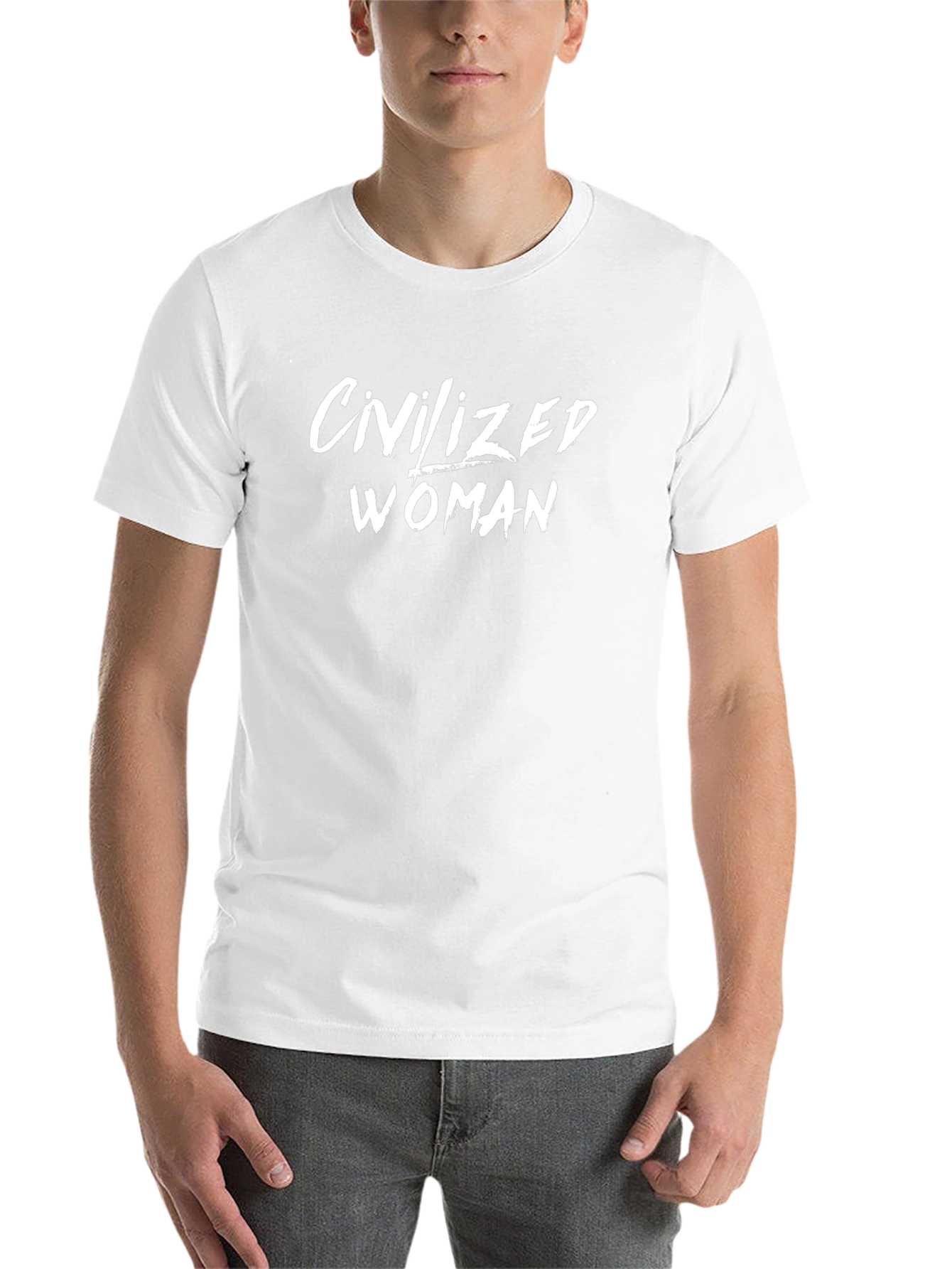 Civilized Woman Graphic T-Shirt
