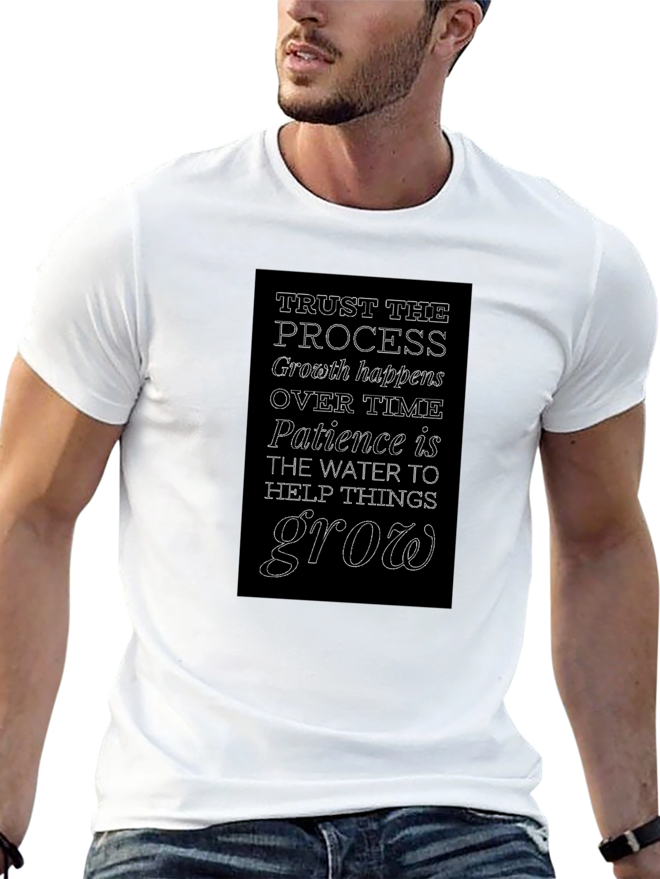 Trust the Process Growth Motivational T-Shirt