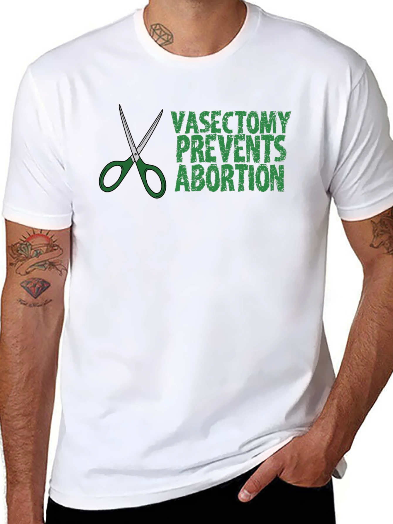 Vasectomy Prevents Abortion Graphic Tee