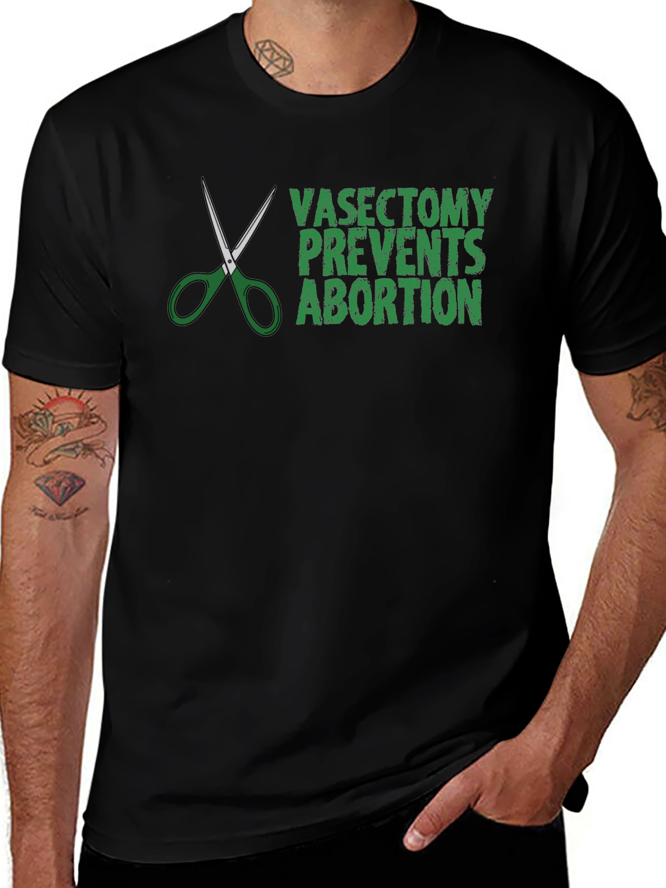 Vasectomy Prevents Abortion Graphic Tee