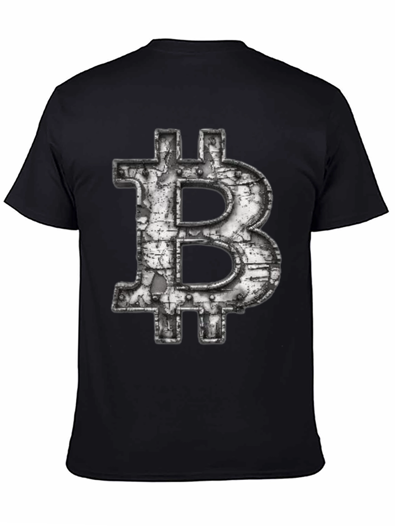 Bitcoin Graphic Tee - Crypto Style Black T-Shirt