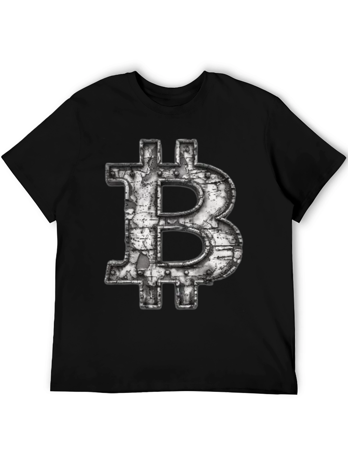 Bitcoin Graphic Tee - Crypto Style Black T-Shirt