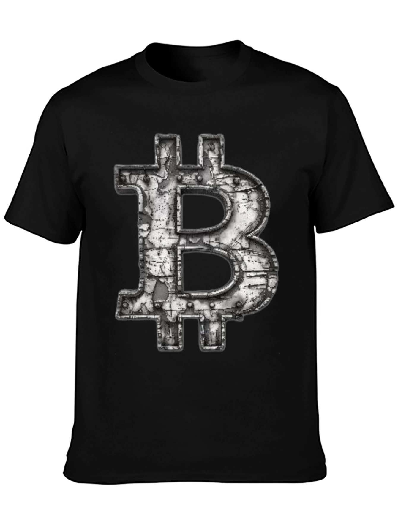 Bitcoin Graphic Tee - Crypto Style Black T-Shirt