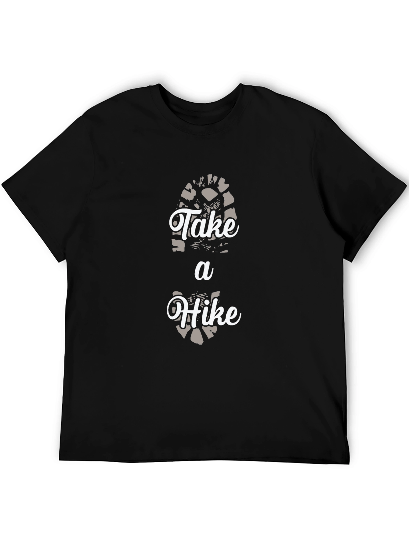 Take A Hike Graphic Tee - Black
