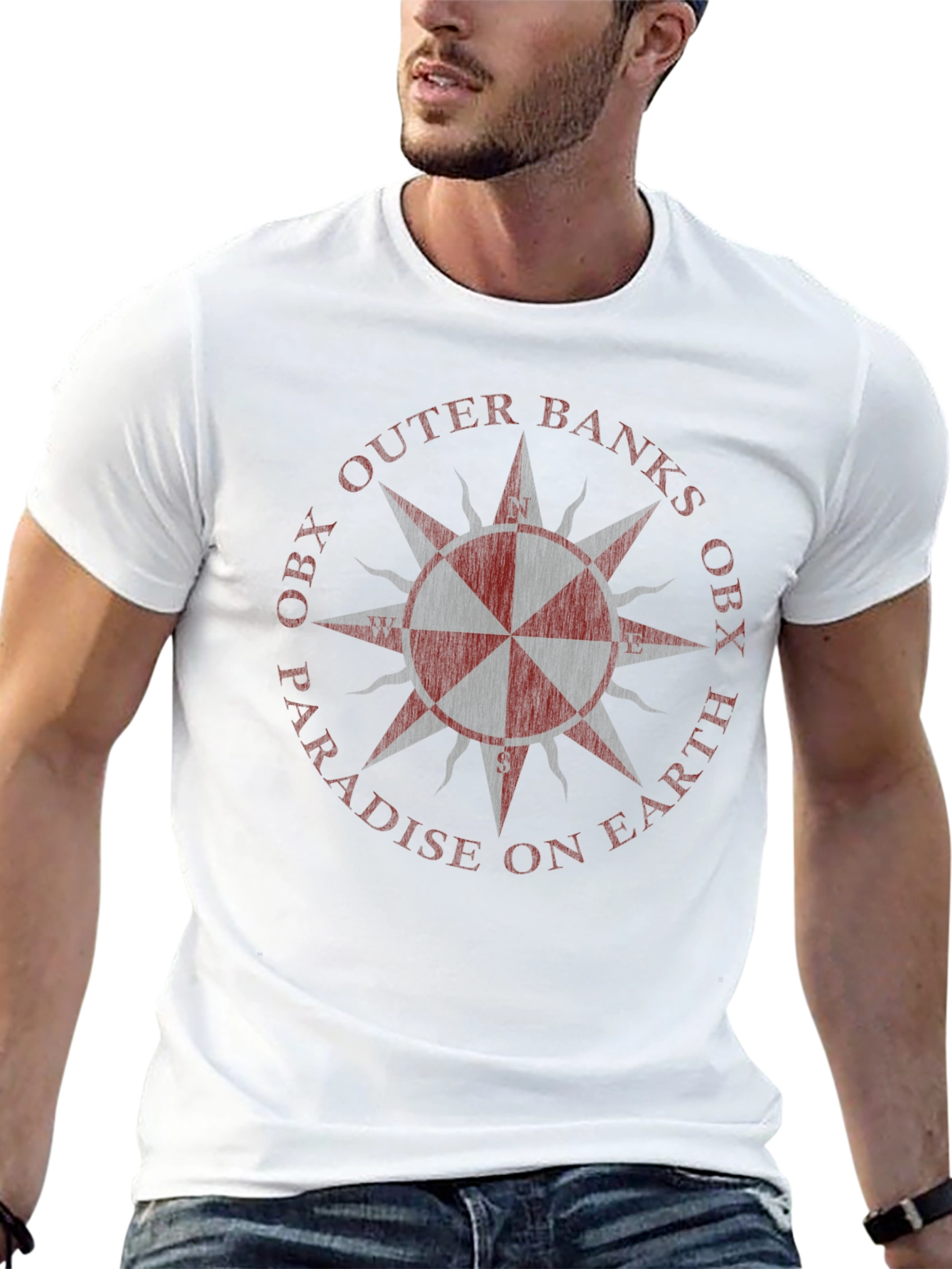 Outer Banks Compass T-Shirt - Paradise on Earth