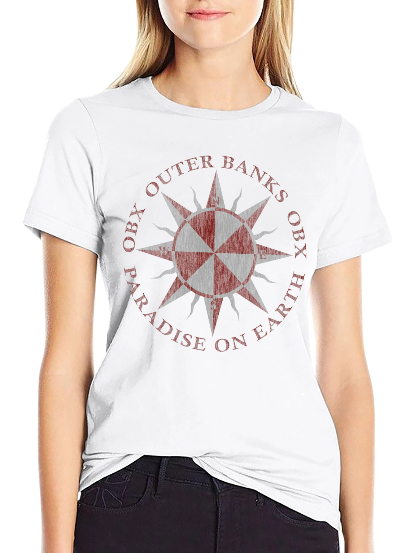Outer Banks Compass T-Shirt - Paradise on Earth