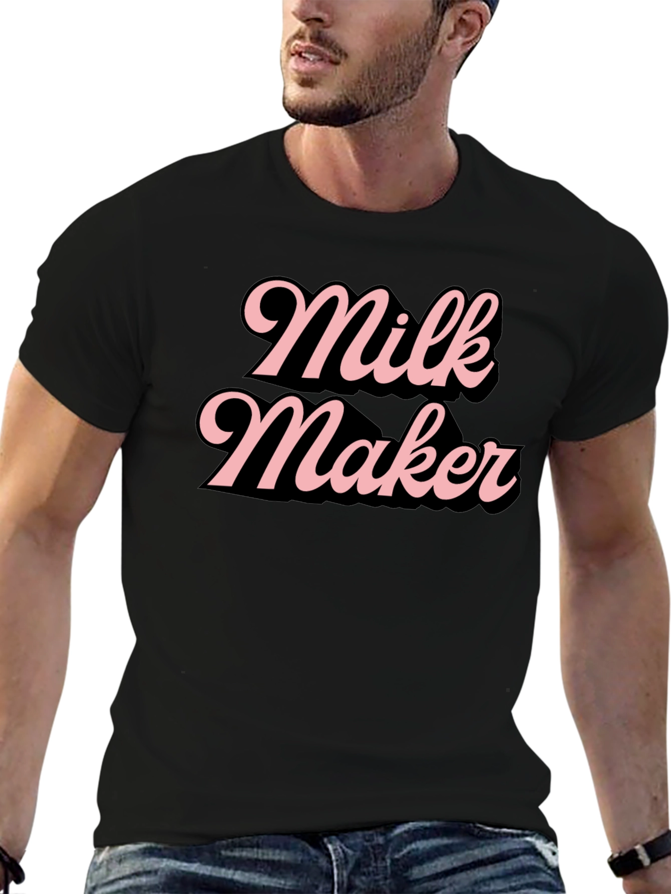 Milk Maker Graphic T-Shirt - Soft Cotton Tee