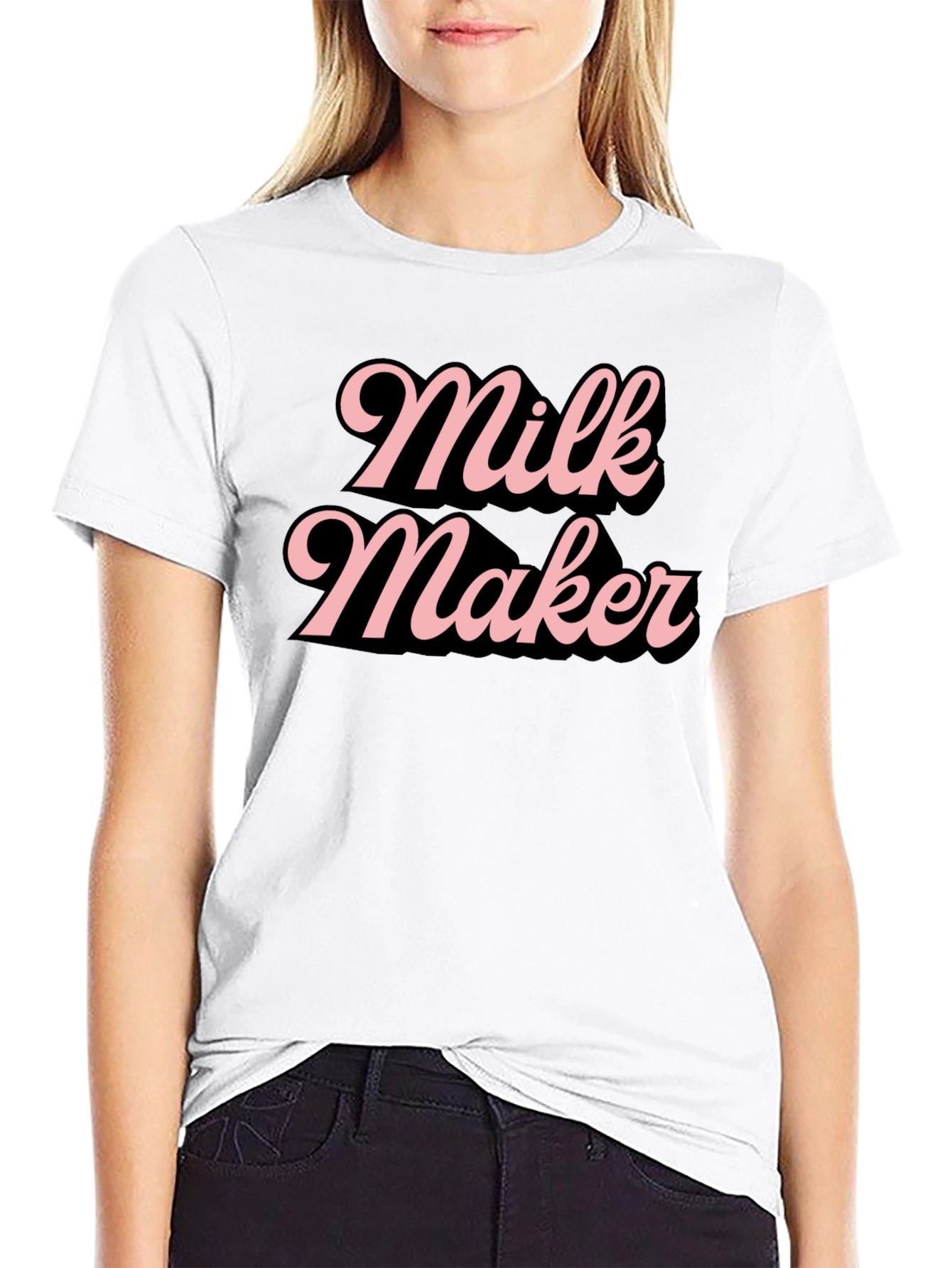 Milk Maker Graphic T-Shirt - Soft Cotton Tee