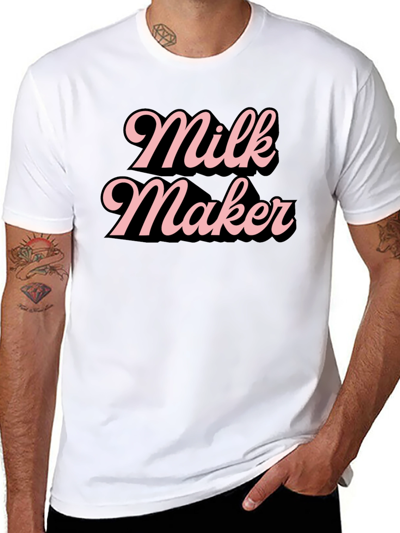 Milk Maker Graphic T-Shirt - Soft Cotton Tee