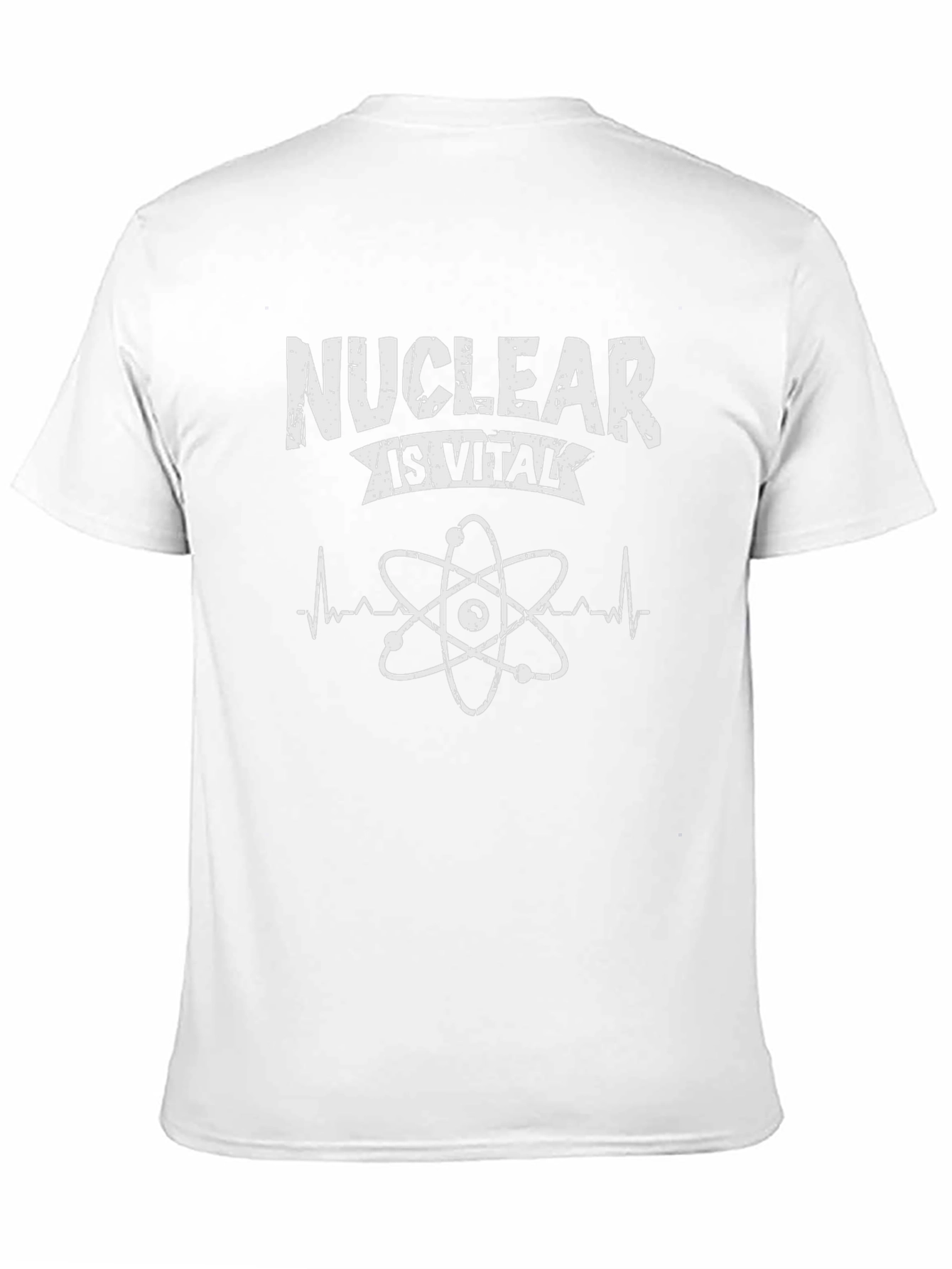 Nuclear is Vital Graphic Print Tee