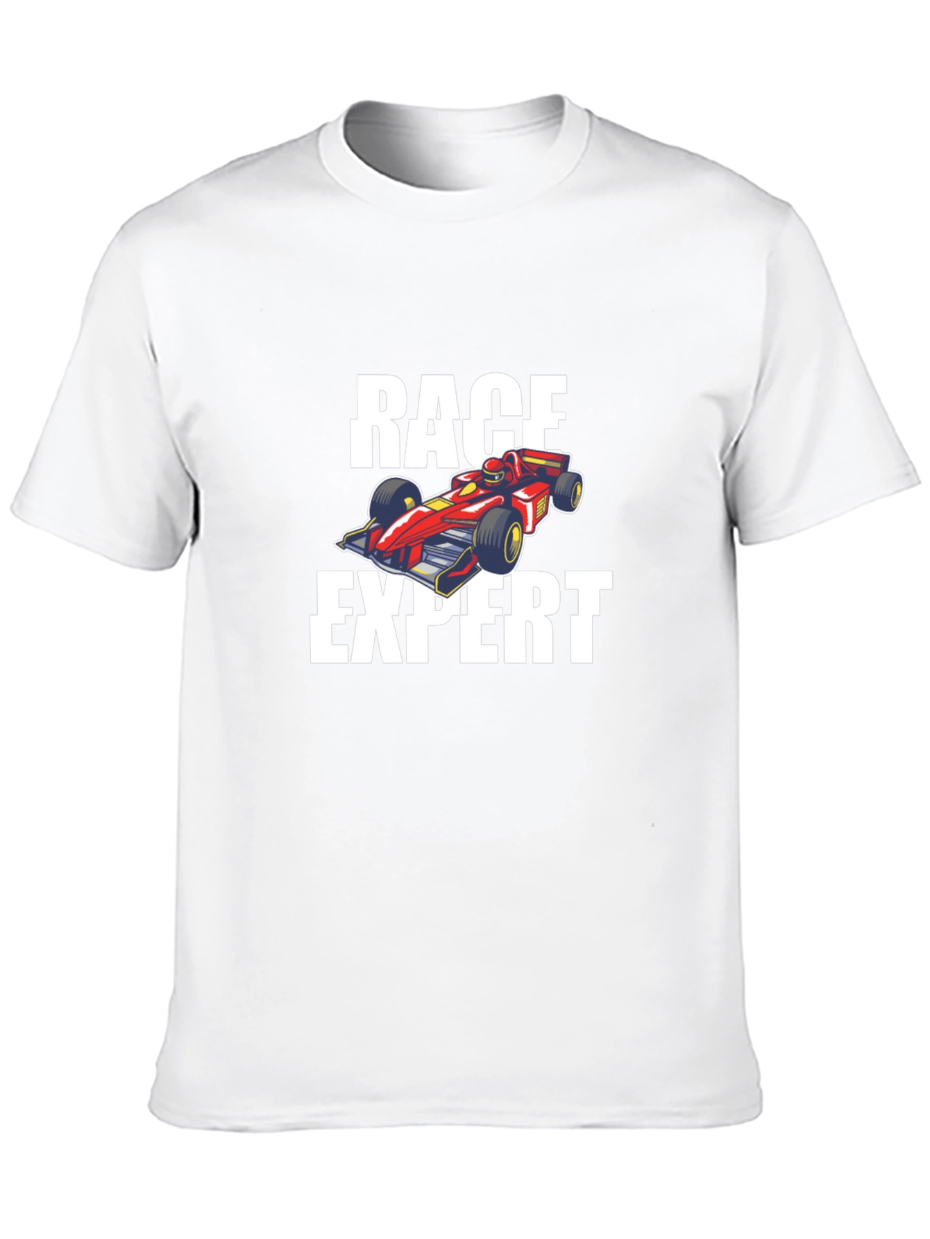 Race Expert Graphic T-Shirt - Black Cotton Tee