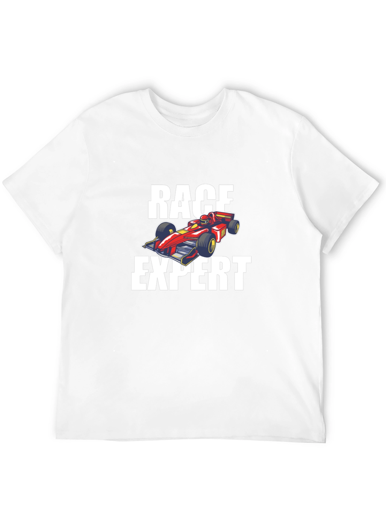 Race Expert Graphic T-Shirt - Black Cotton Tee