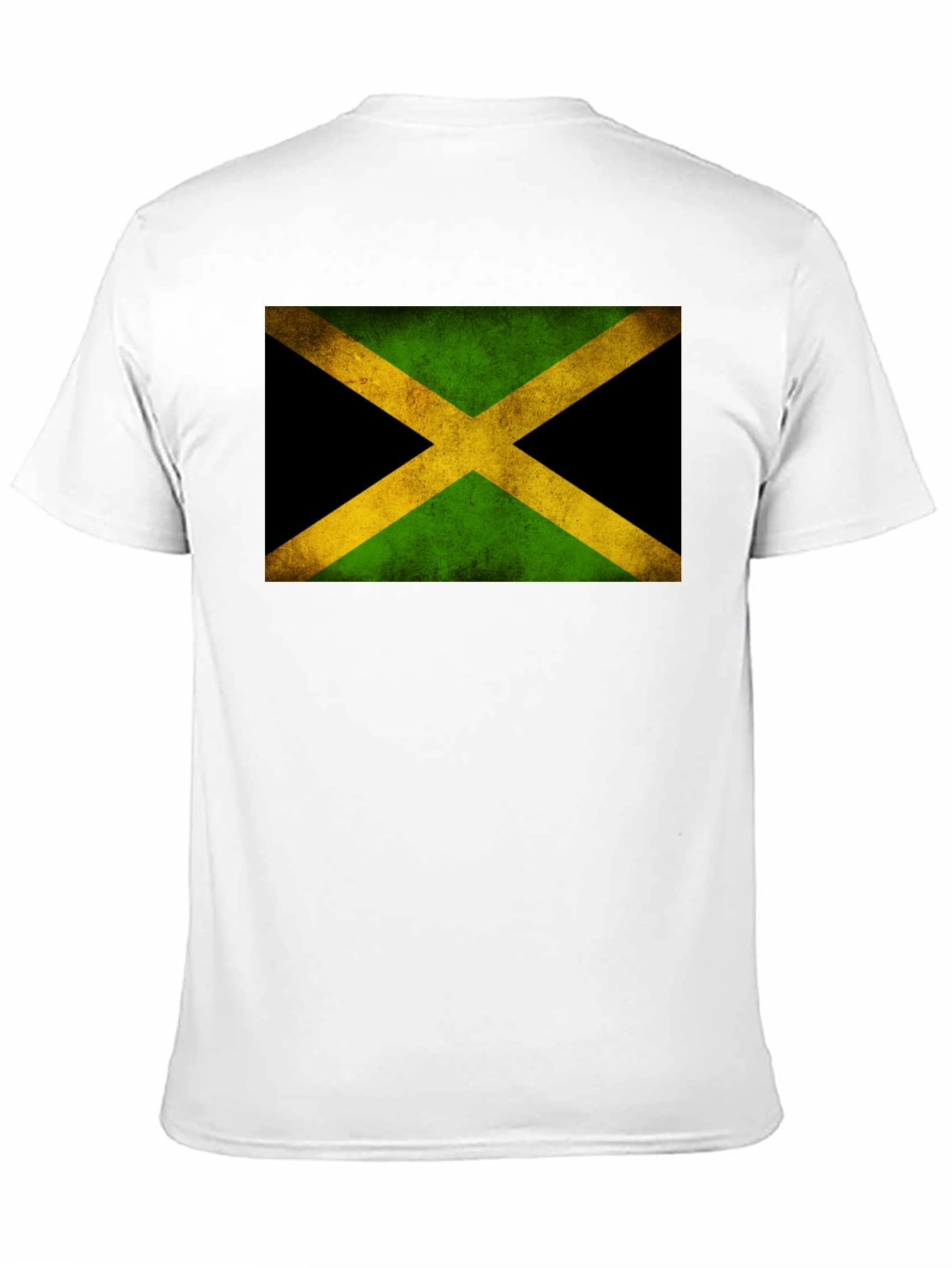 Jamaican Flag Graphic T-Shirt - Black