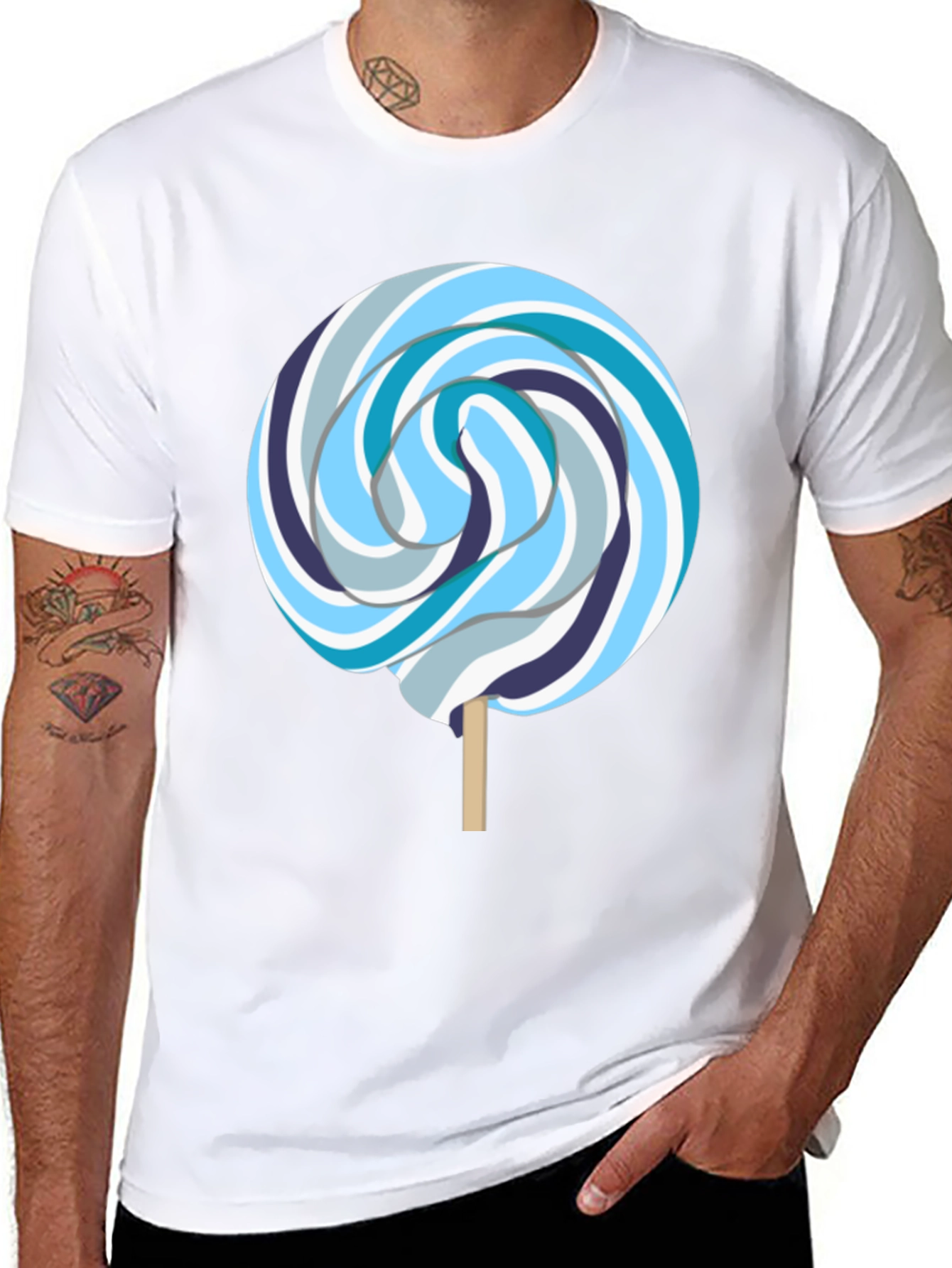 Lollipop Graphic Tee - Cool & Casual