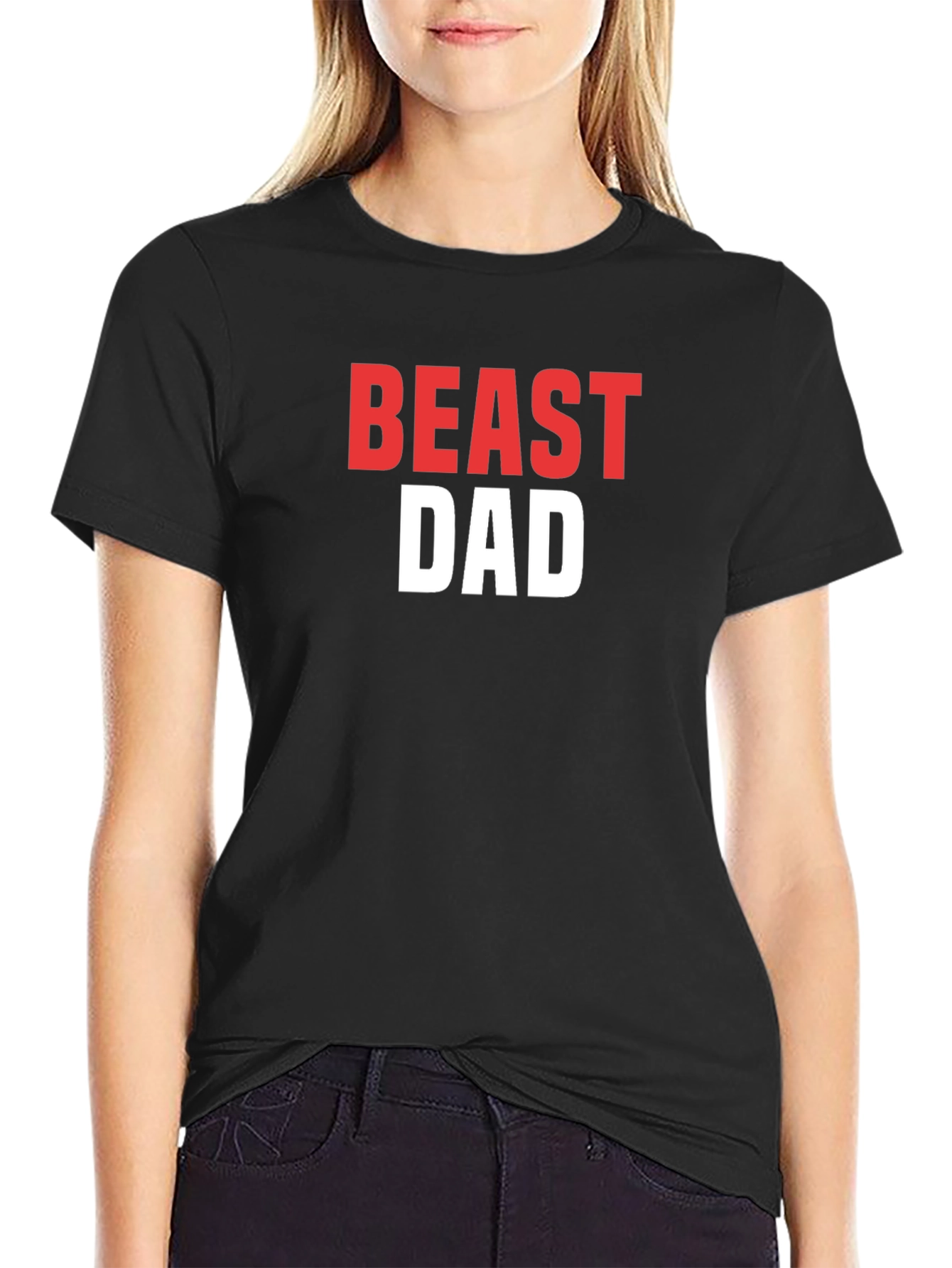 Beast Dad Graphic Tee - Black