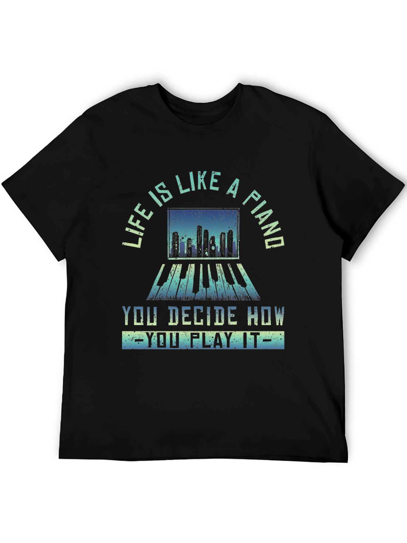 Piano Life Graphic Tee