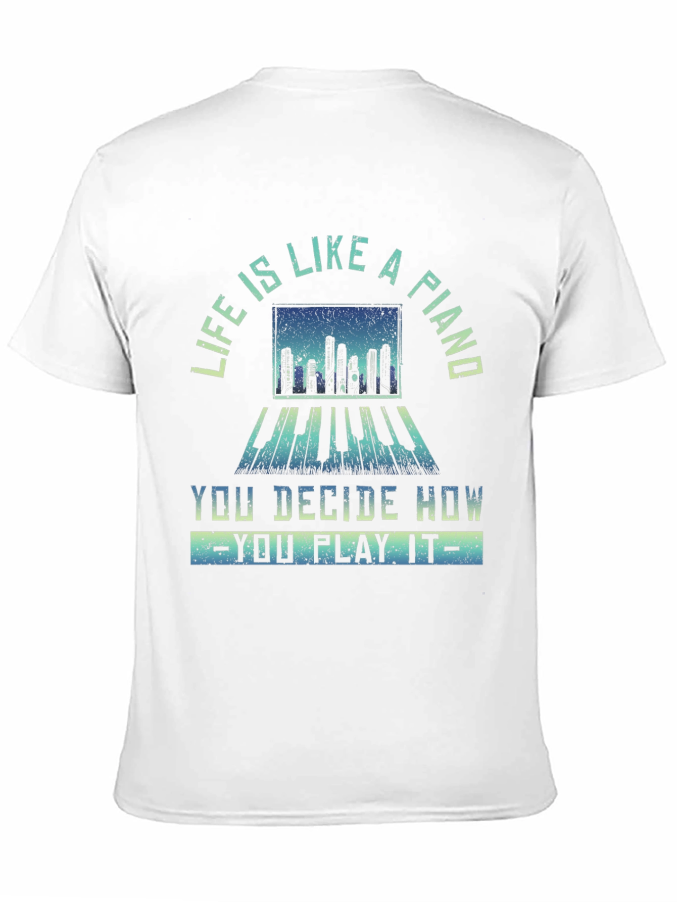 Piano Life Graphic Tee