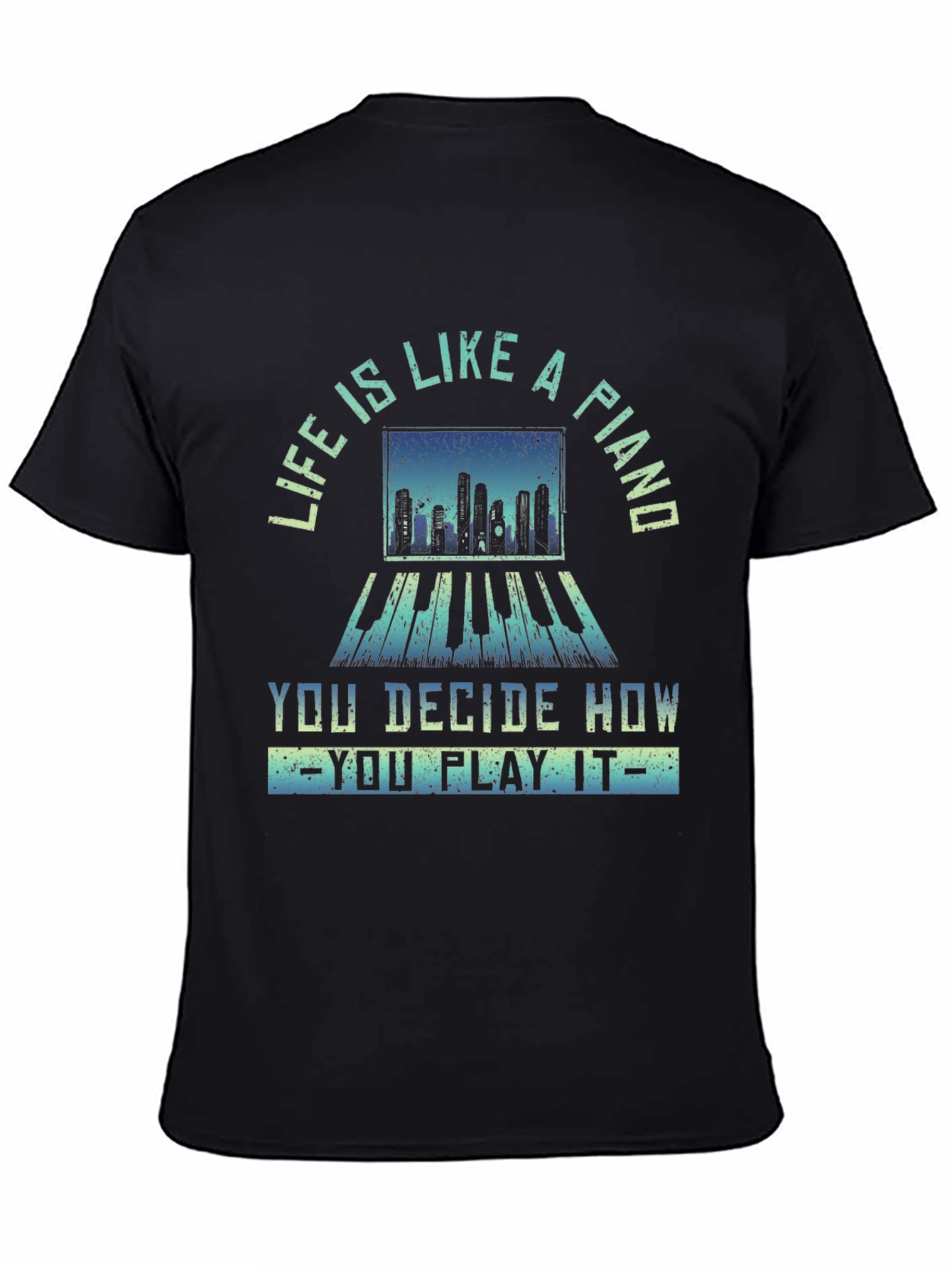 Piano Life Graphic Tee