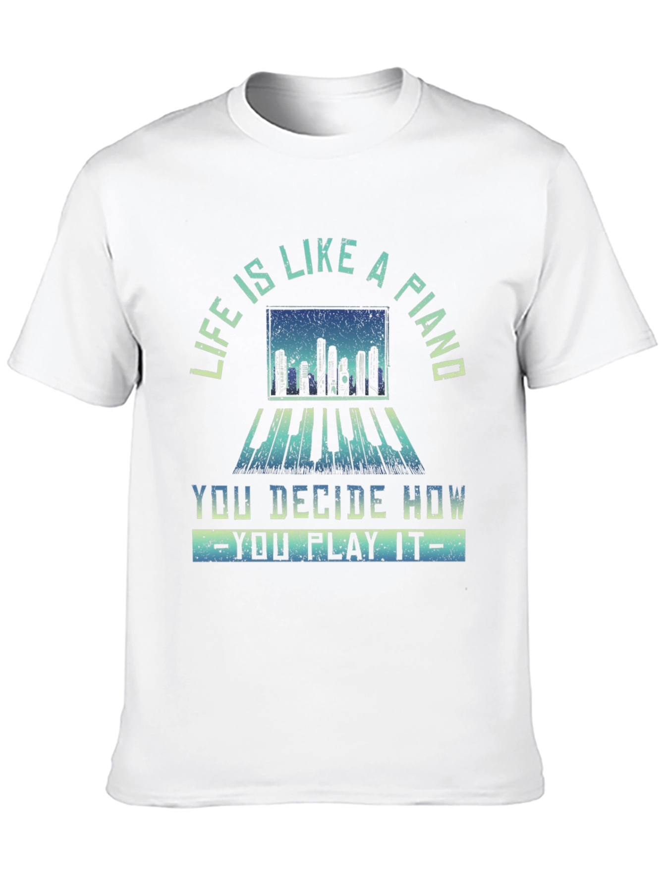 Piano Life Graphic Tee