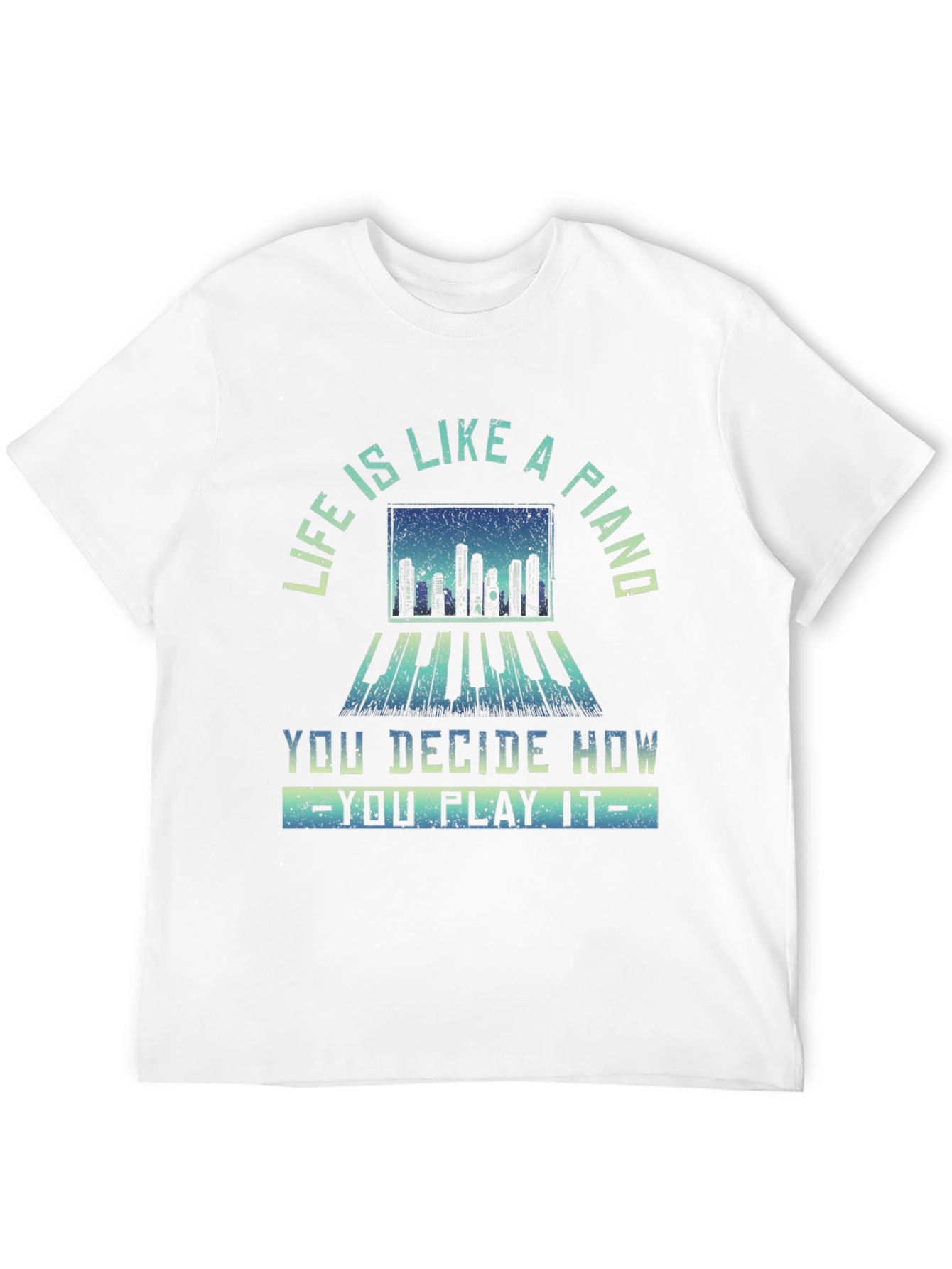 Piano Life Graphic Tee