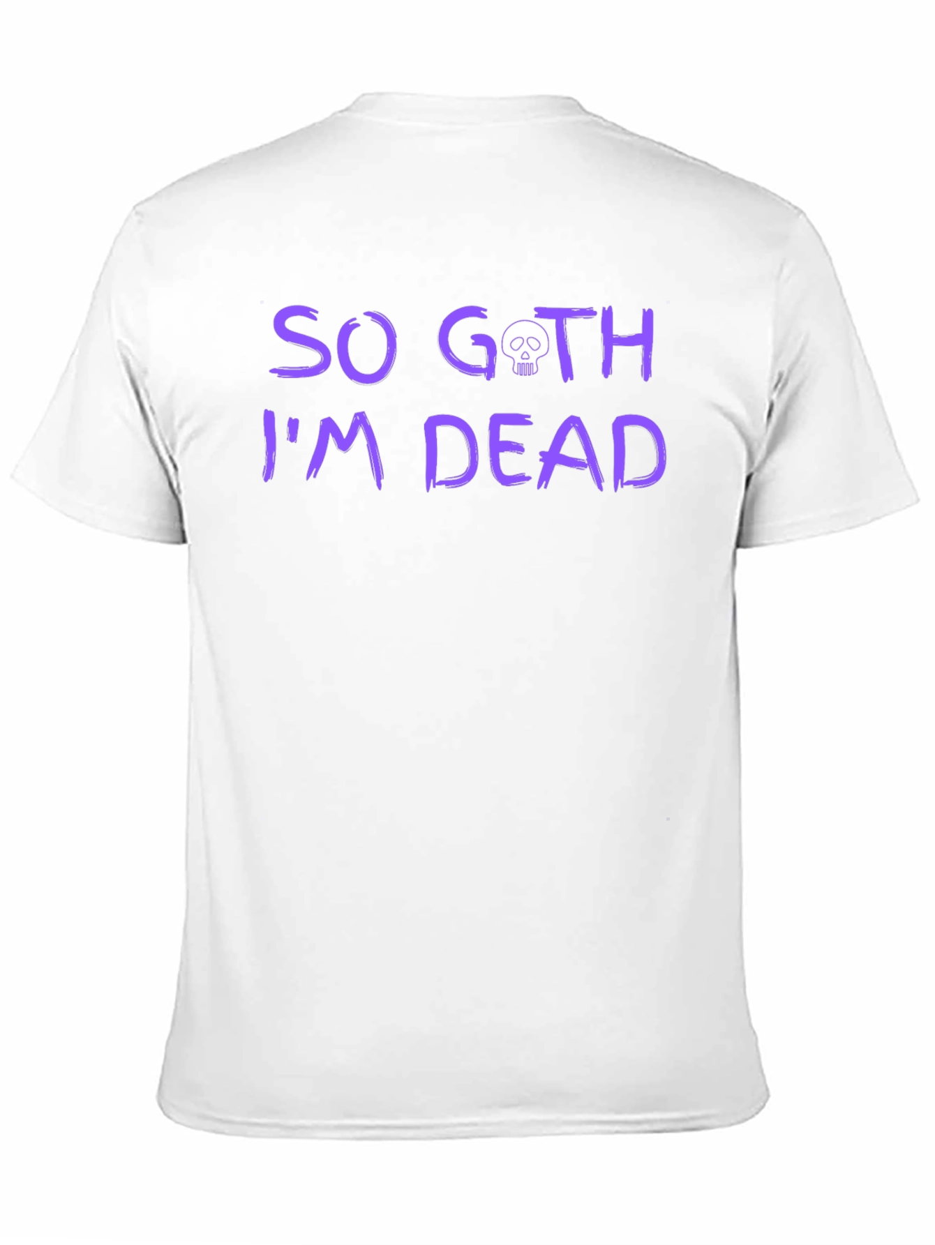 So Goth Im Dead Graphic Tee - Black