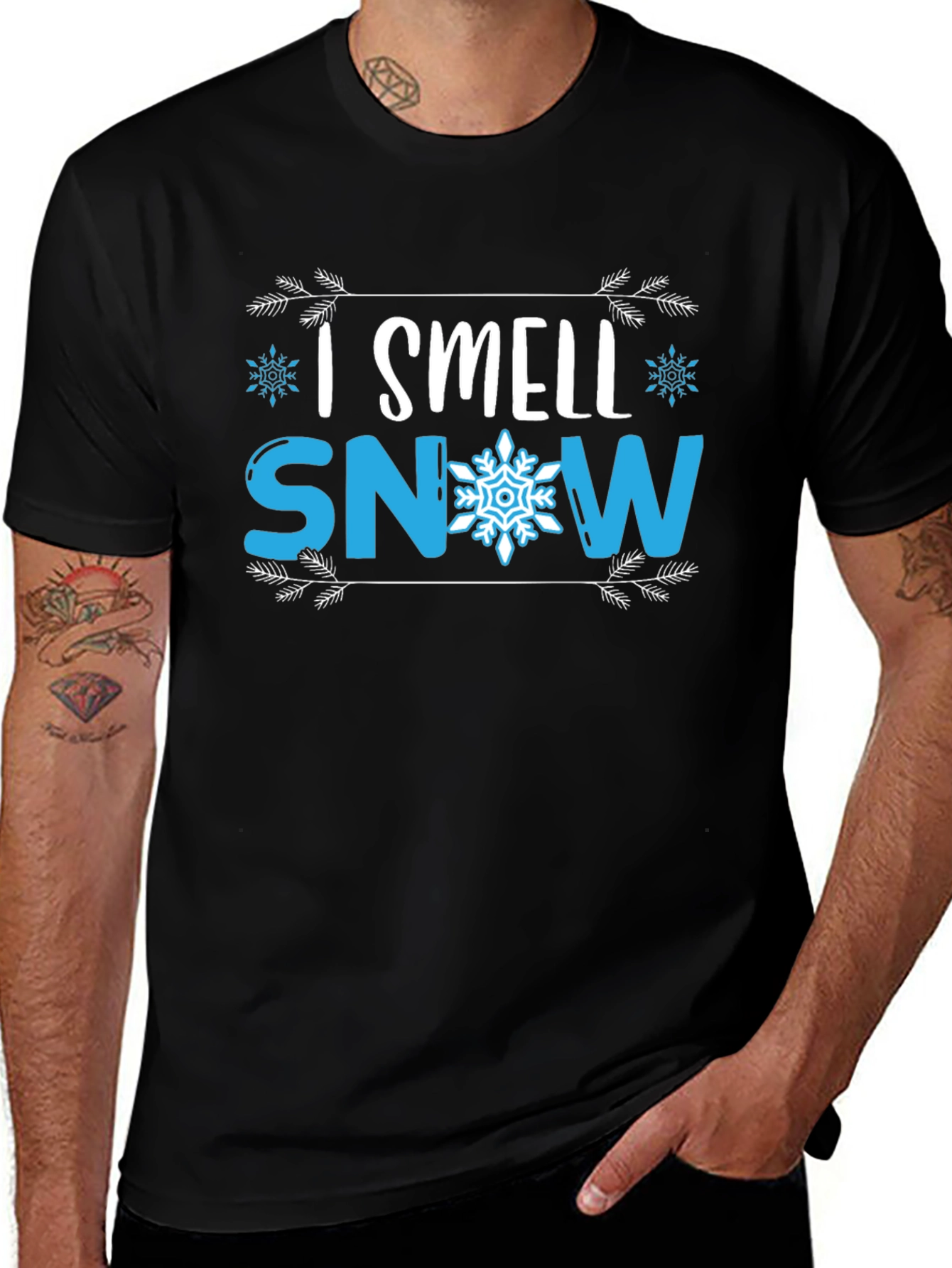 I Smell Snow Graphic T-Shirt