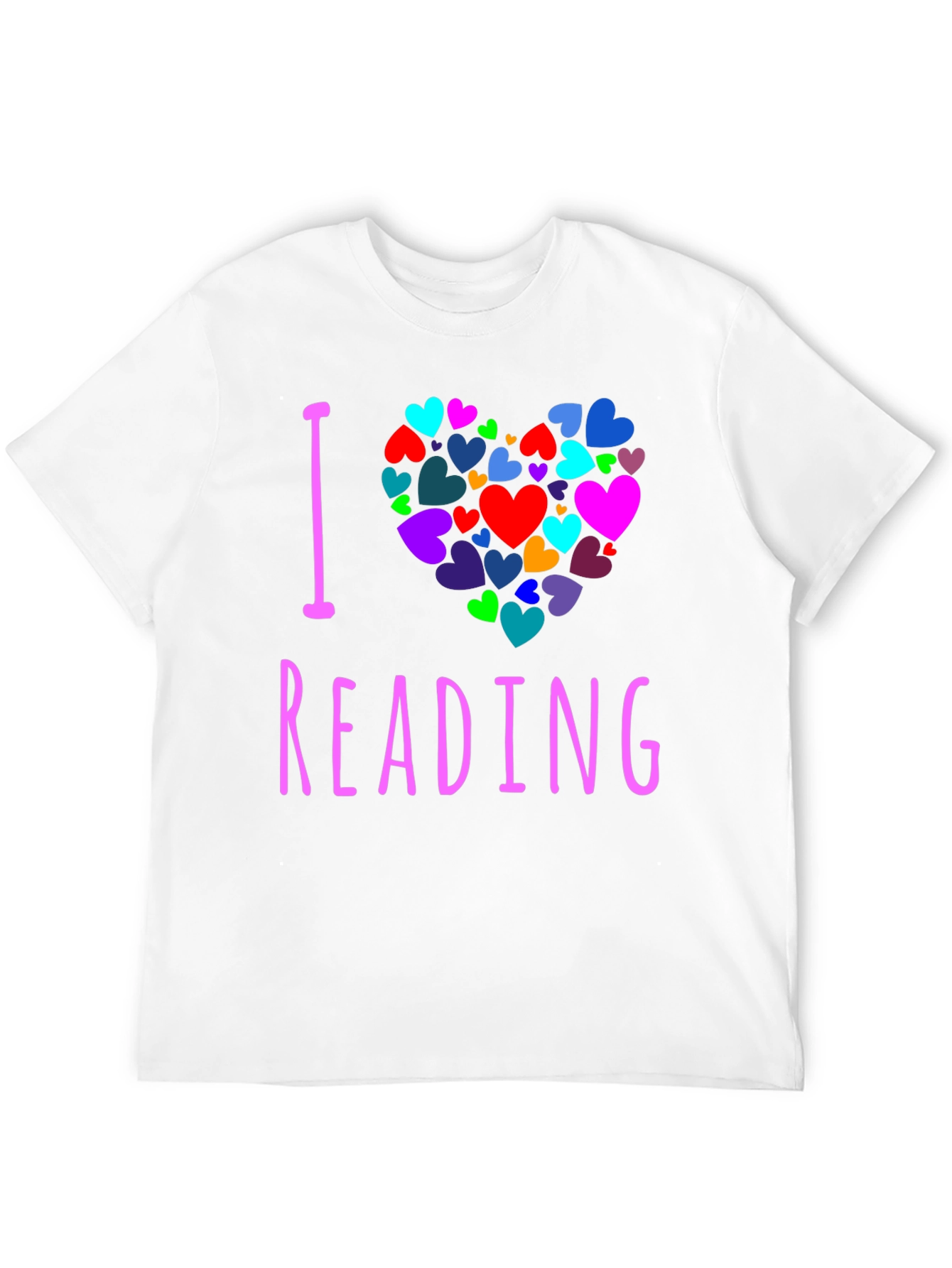 I Love Reading Heart T-Shirt