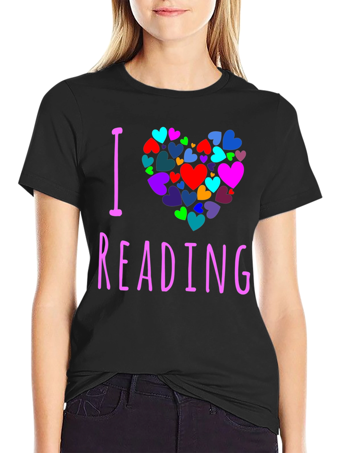 I Love Reading Heart T-Shirt