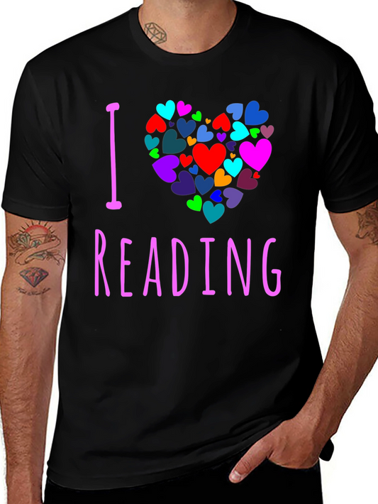 I Love Reading Heart T-Shirt