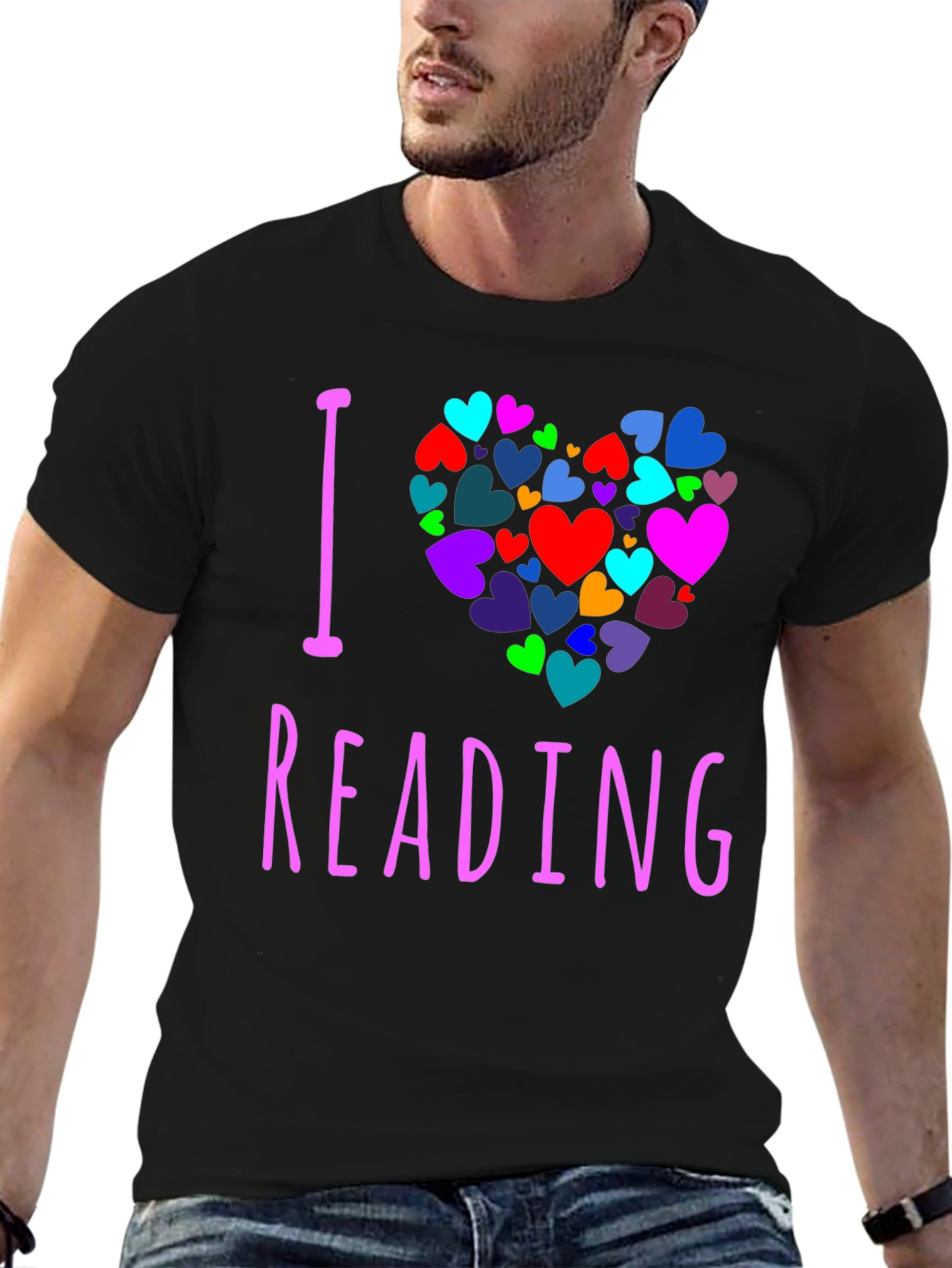 I Love Reading Heart T-Shirt
